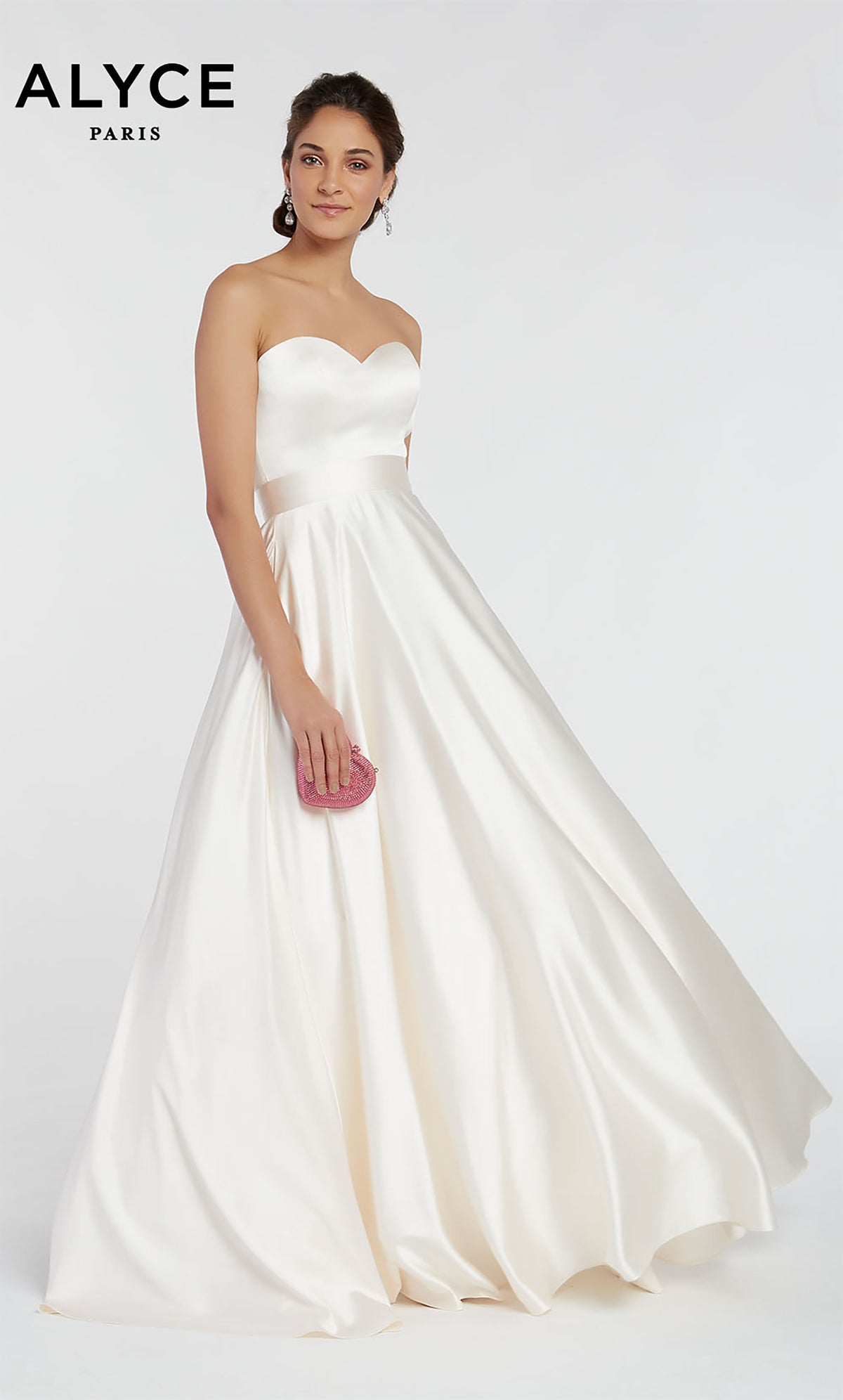 Alyce Paris 1427 O vestido secreto - bolsos longos de namorados