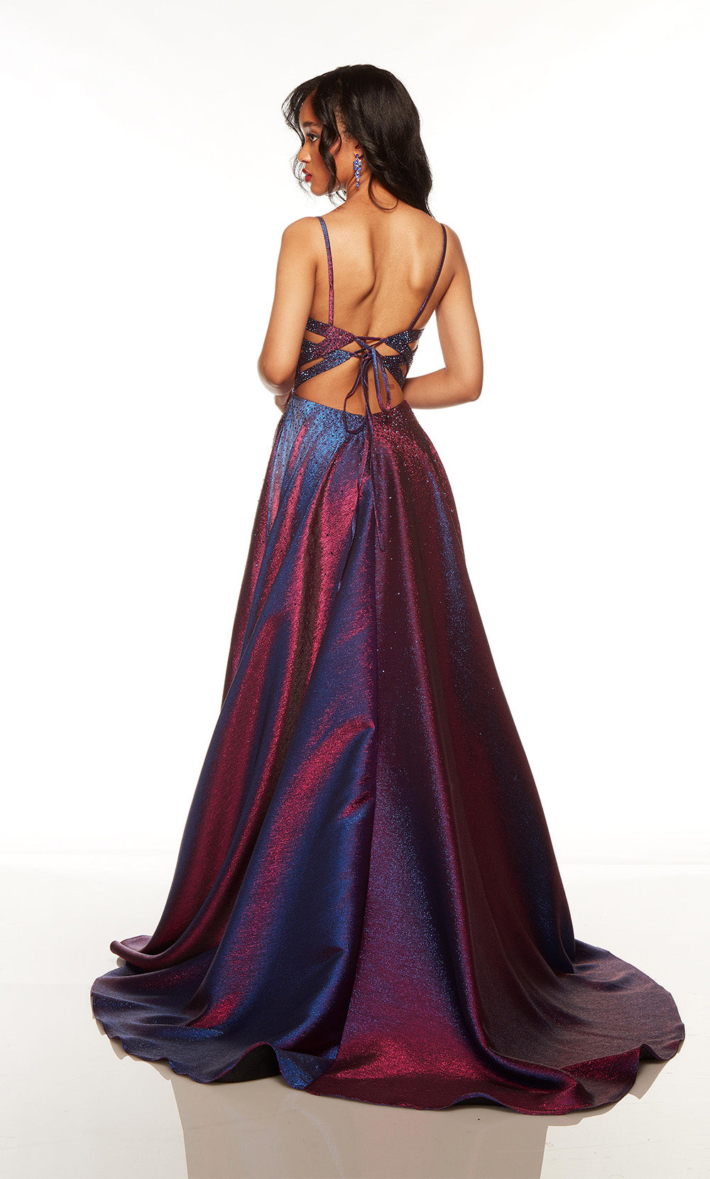 Alyce Paris 1770 Das geheime Kleid - langer Schatz trainieren Sie ein Linienkleid