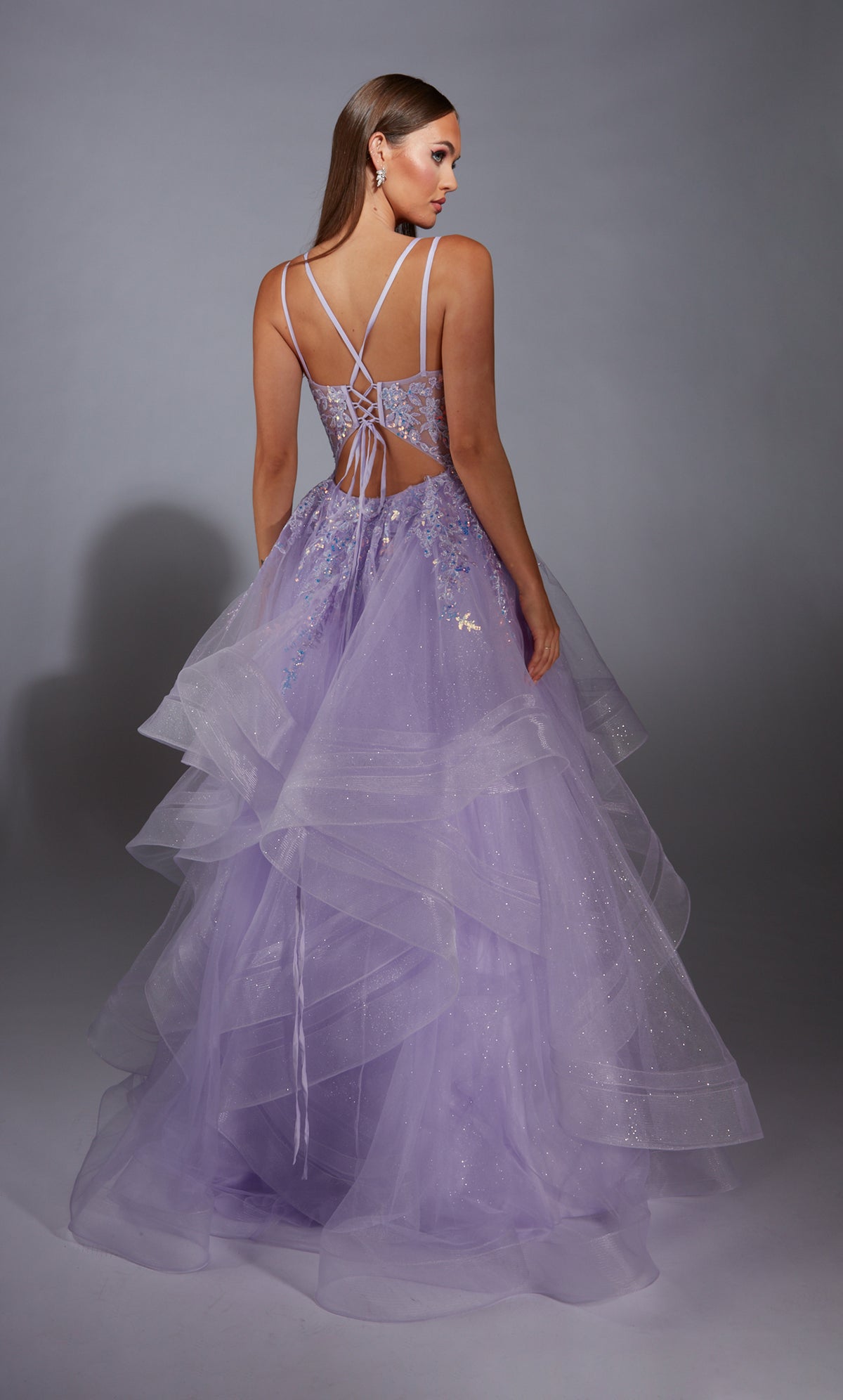 Alyce Paris 1886 O vestido secreto - vestido de banheira embelezada longa