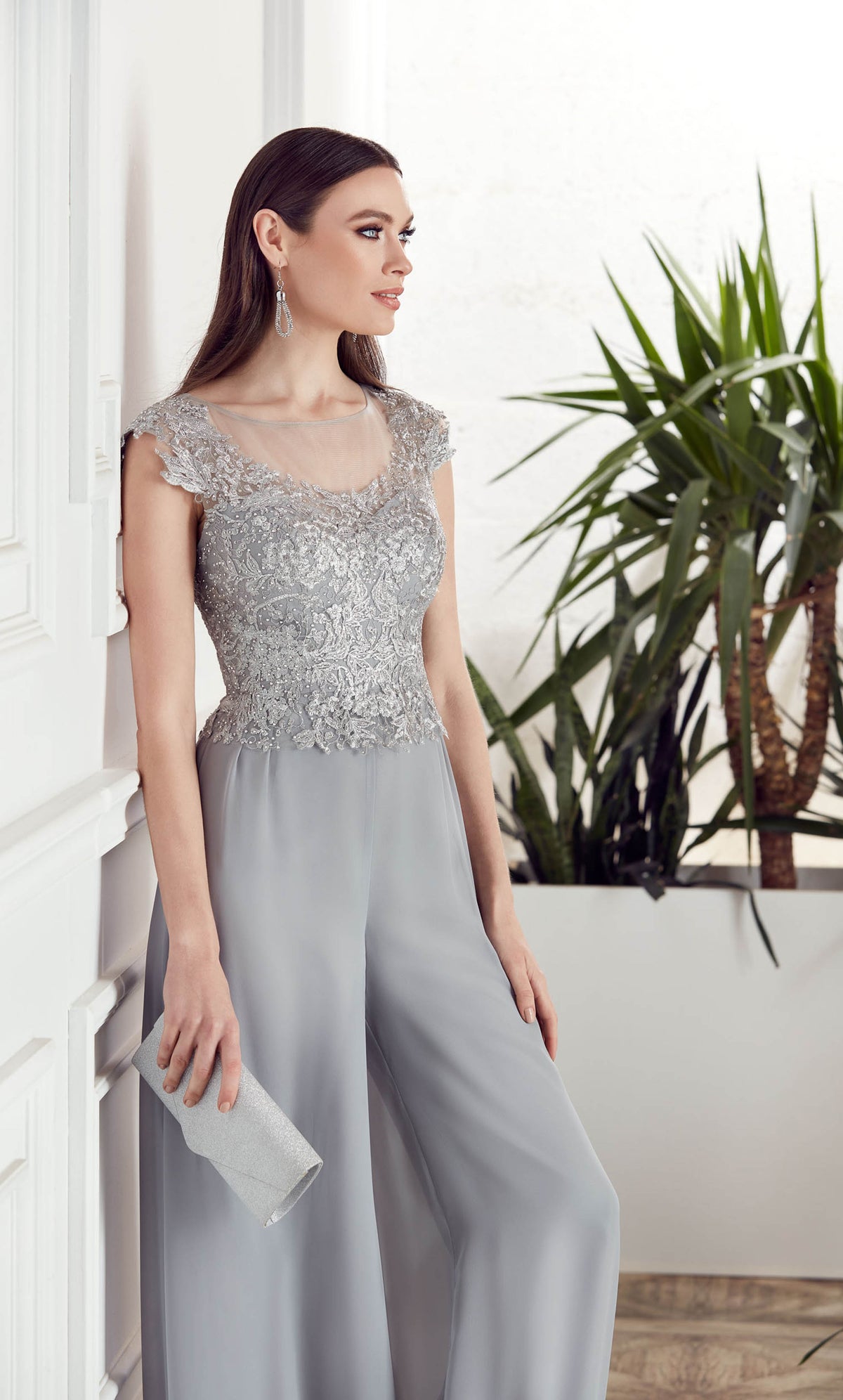 Alyce Paris 27488 Occasion spéciale Illusion Robe de combinaison ornée