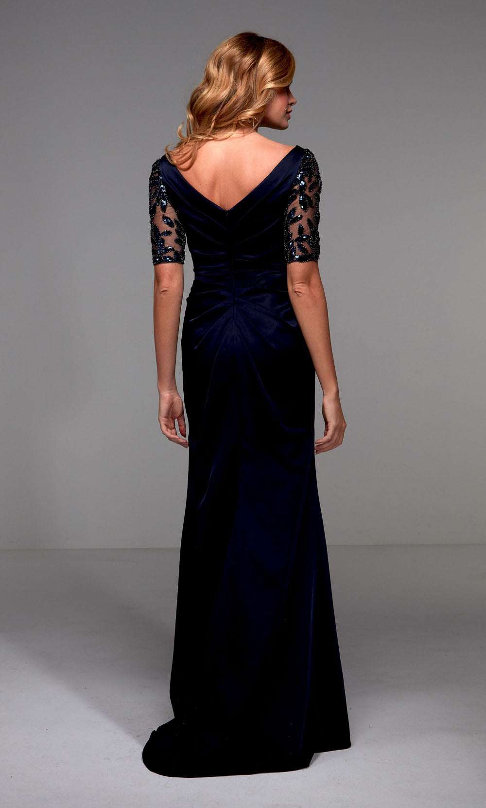 ALYCE Paris 27498 Special Occasion V-neckline Embellished Straight Dress