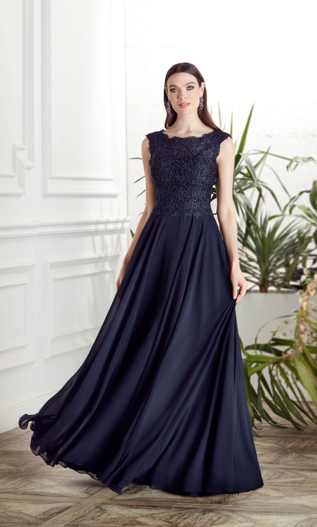 Alyce Paris 27504 Besonderer Anlass Illusion Chic Flowy Kleid