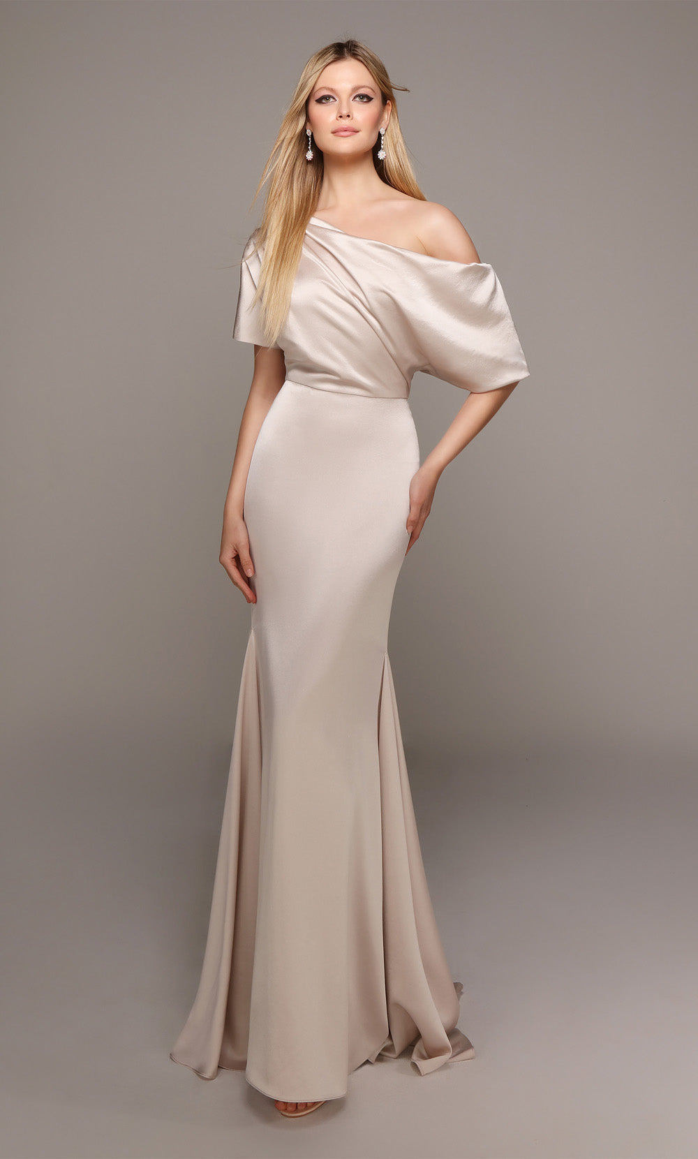 Alyce Paris 27560 Occasion spéciale au large de l'épaule Elegant Fit n Flare Robe