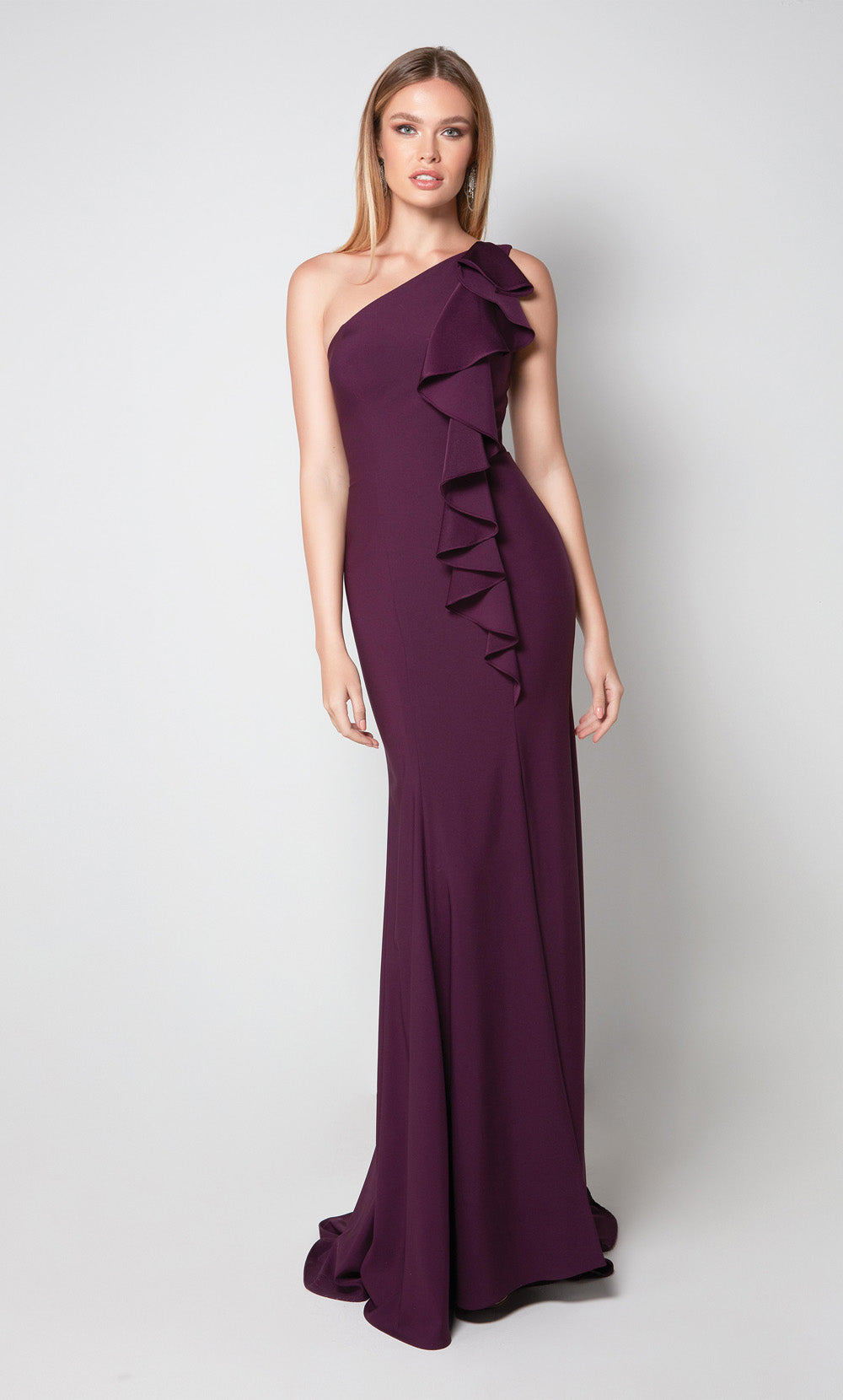 Alyce Paris 27575 Besonderer Anlass One Schulter elegantes geradees Kleid