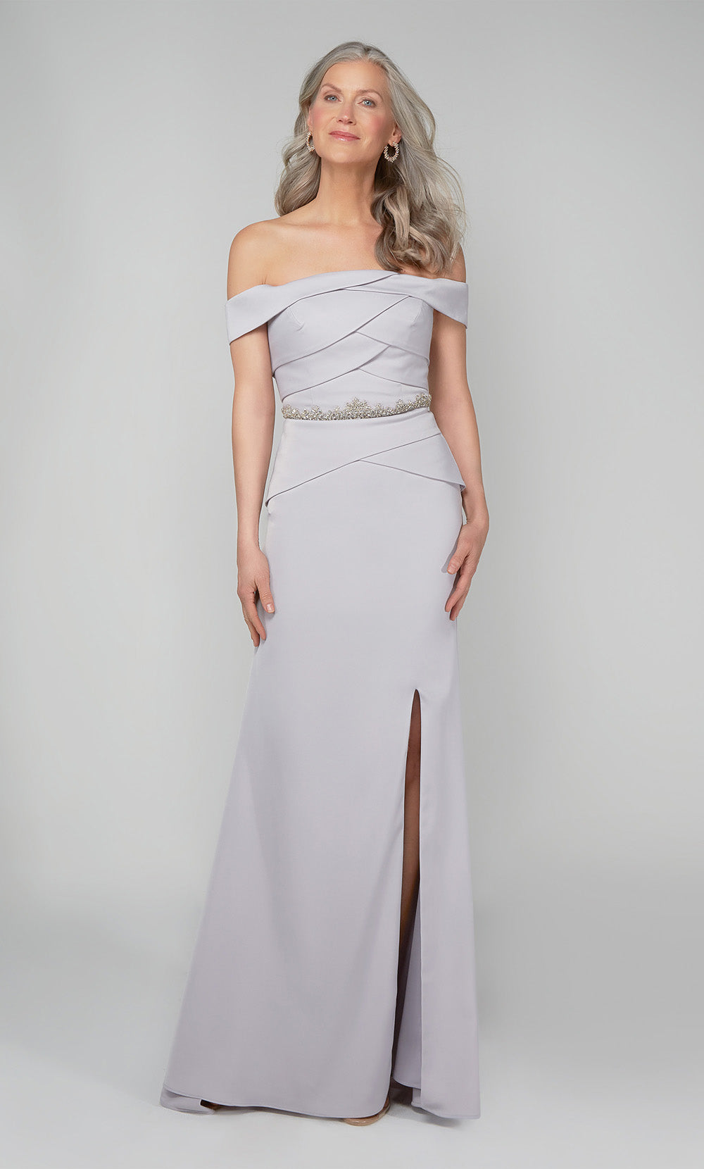 ALYCE Paris 27610 Special Occasion Off The Shoulder Chic Straight Dress