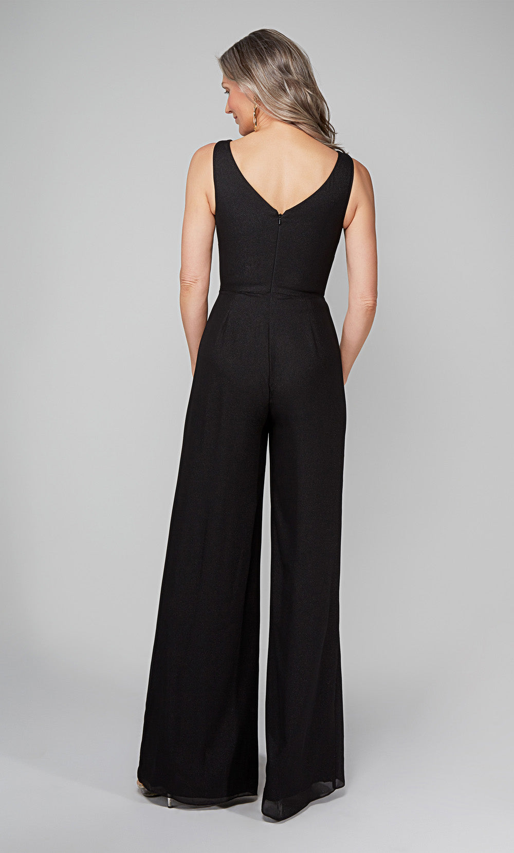 ALYCE Paris 27633 Special Occasion Scoop Neckline Plus Size Jumpsuit Dress