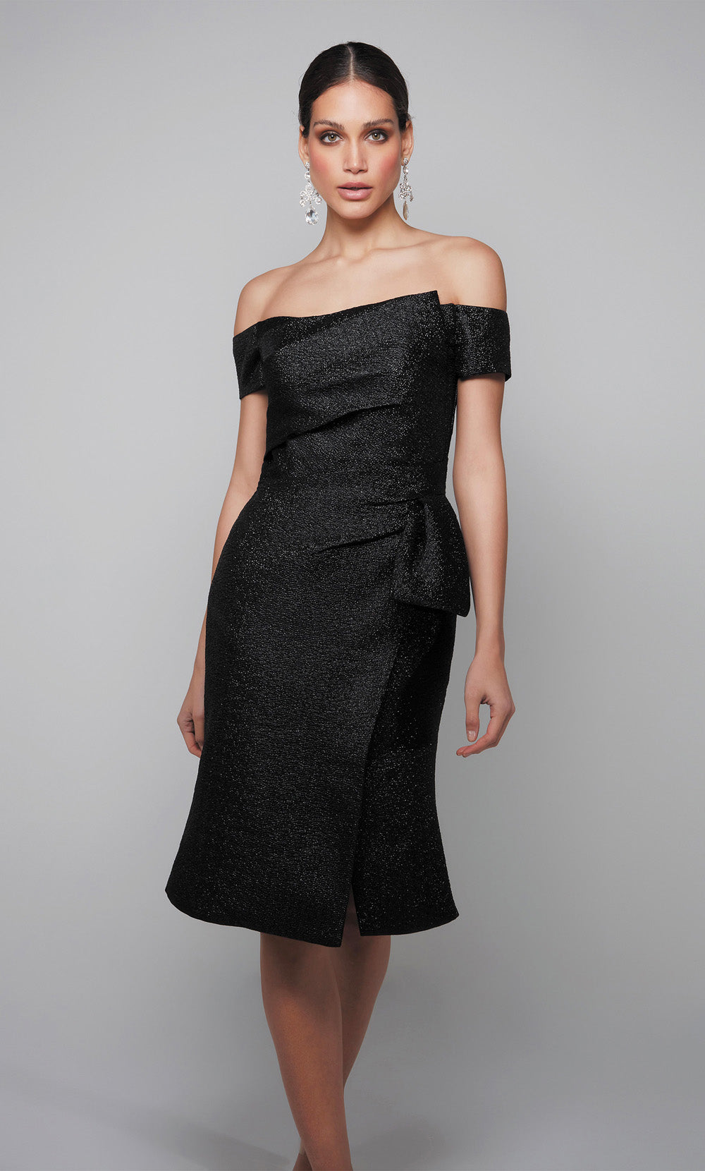Alyce Paris 27638 Occasion spéciale au large de l'épaule Chic Robe droite
