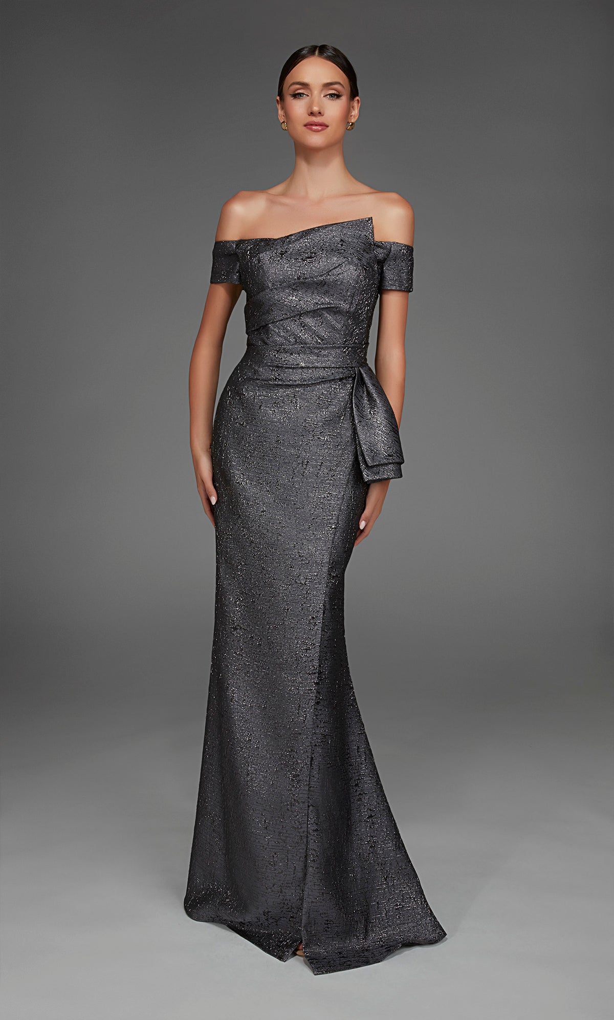 Alyce Paris 27639 Ocuidad especial fuera del hombro Elegante Fit N Flare Vestido