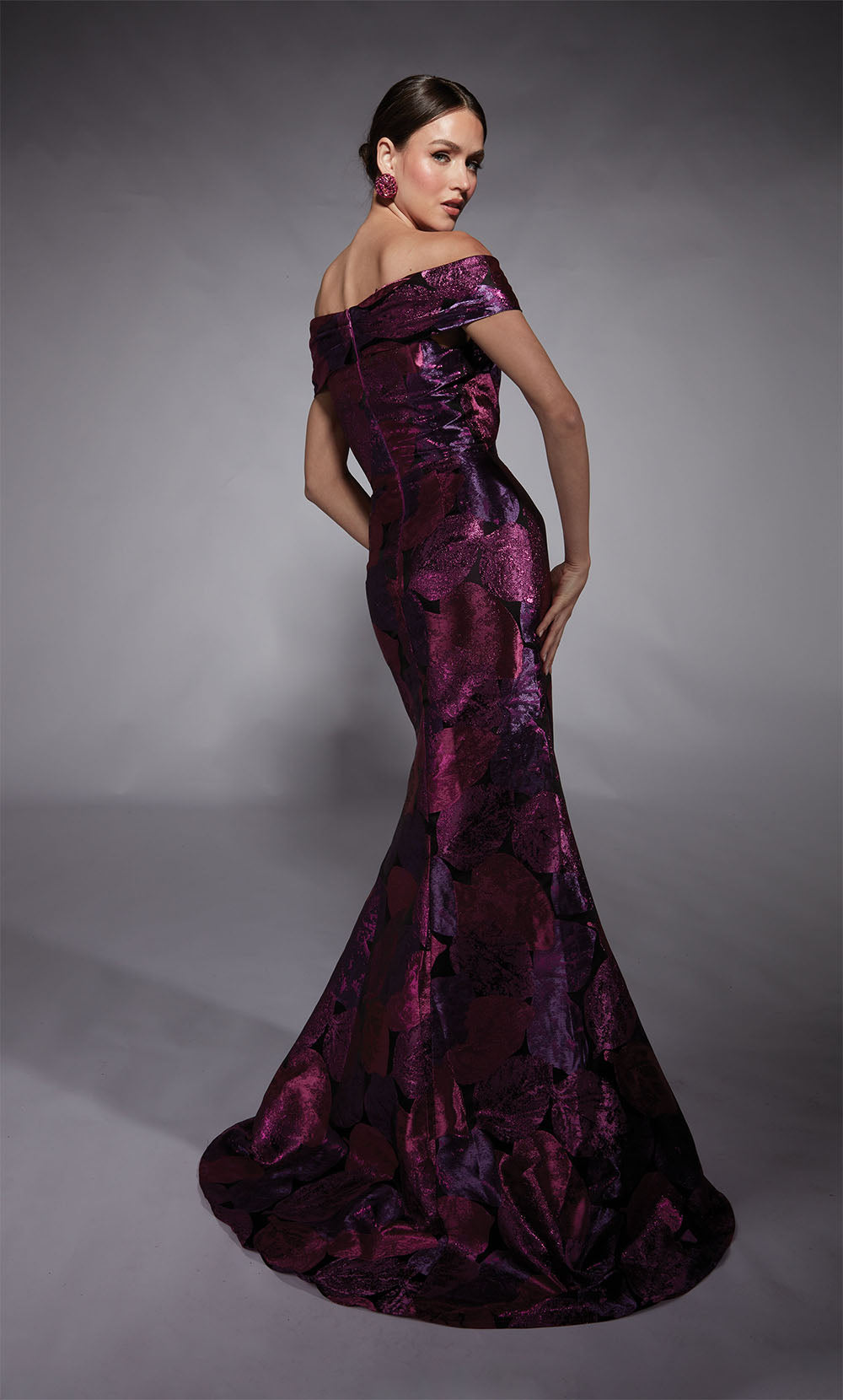 Alyce Paris 27702 Occasion spéciale au large de l'épaule Embellie Fit n Flare Robe