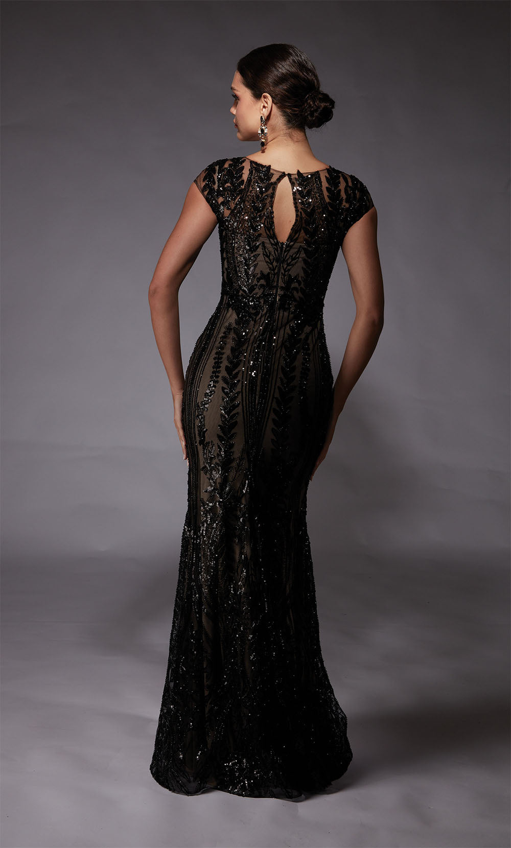 ALYCE Paris 27716 Special Occasion Scoop Neckline Shimmery/sparkly A Line Dress