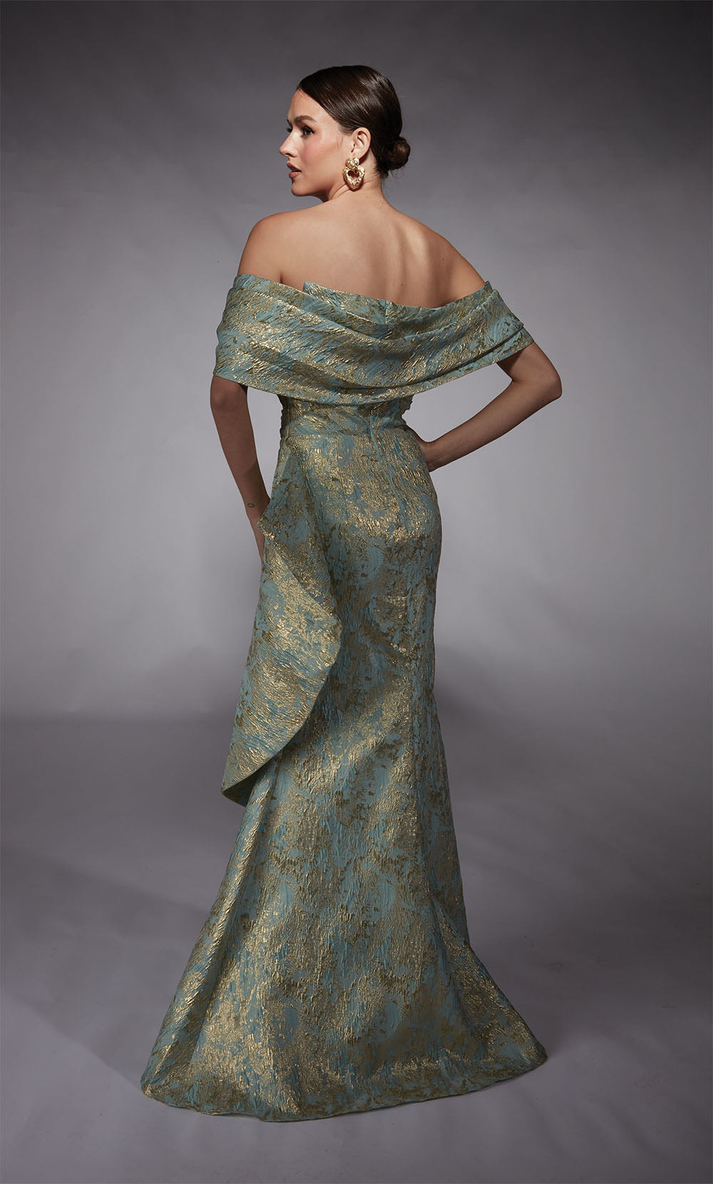 ALYCE Paris 27750 Ocasión especial Vestido de sirena elegante con escote y hombros descubiertos