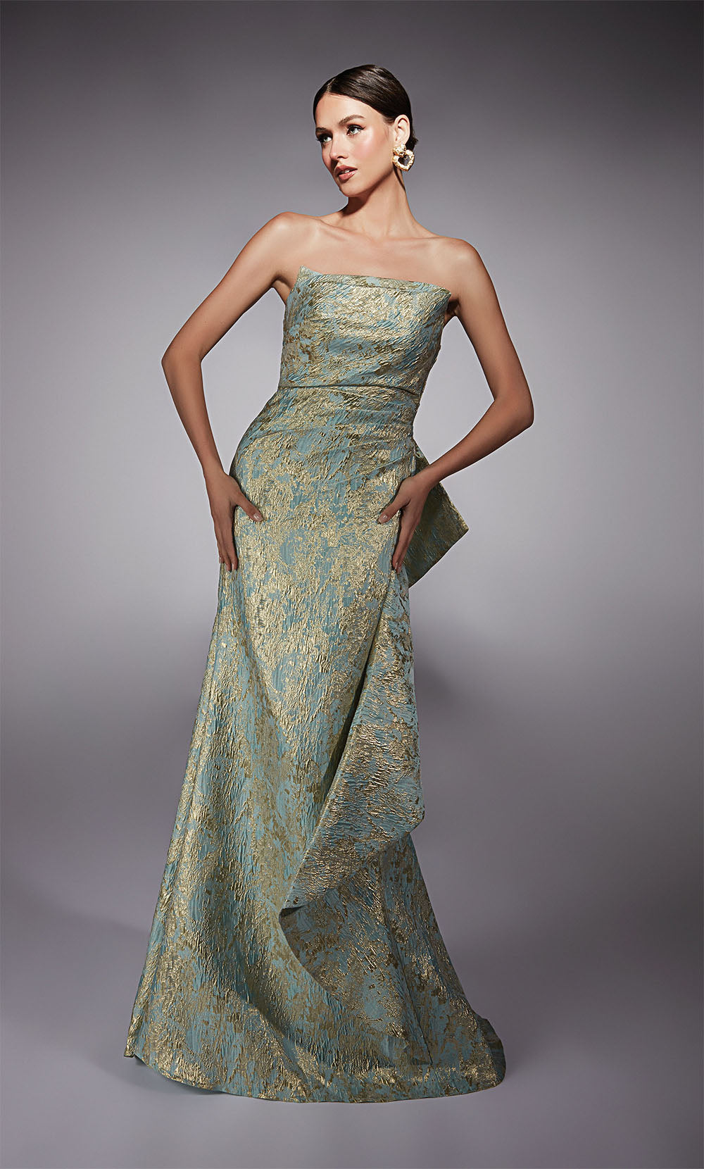 Alyce Paris 27750 Occasion spéciale au large de l'épaule Elegant Fit n Flare Robe