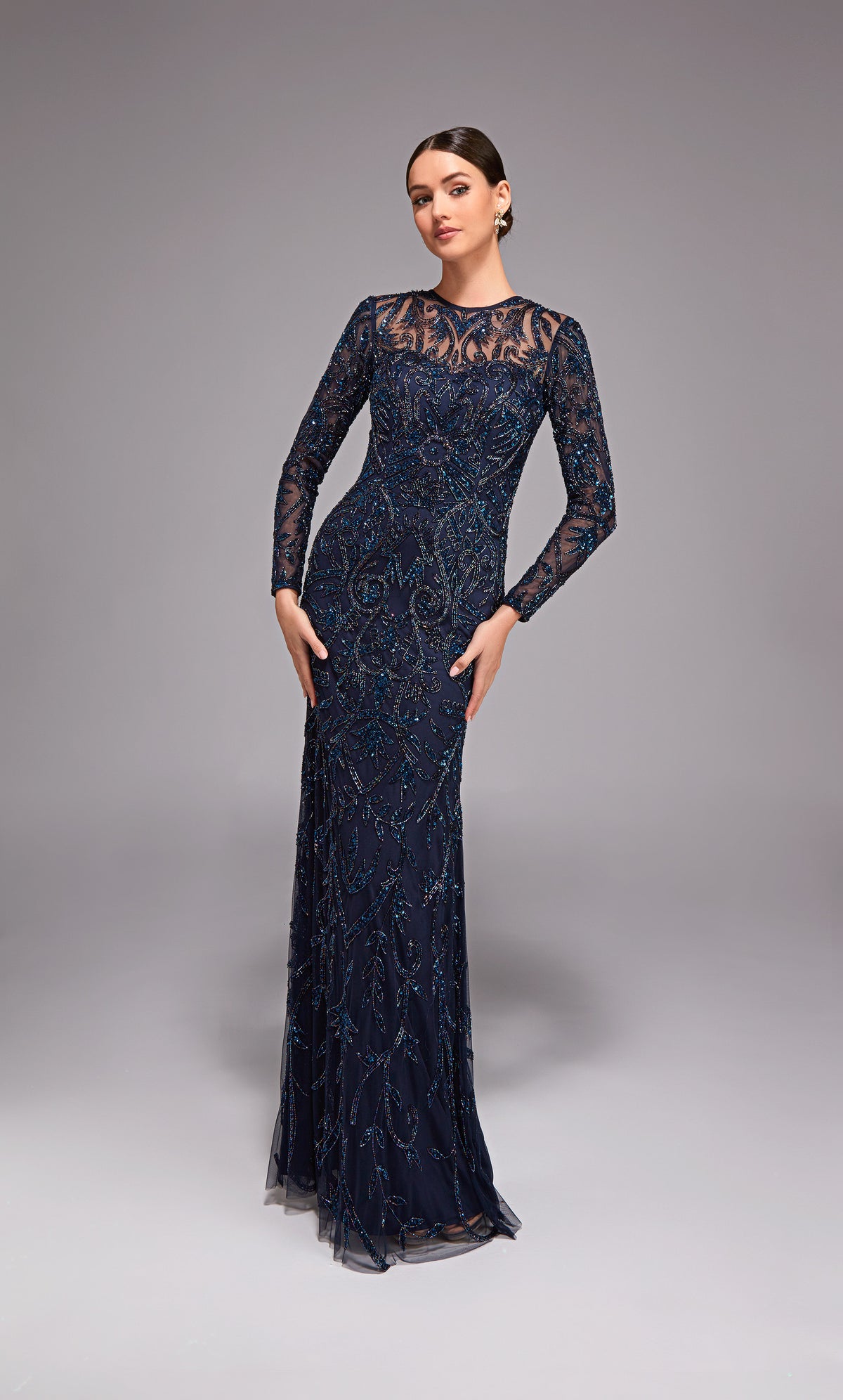 Alyce Paris 27778 Besonderer Anlass Illusion Ausschnitt Chic Dress