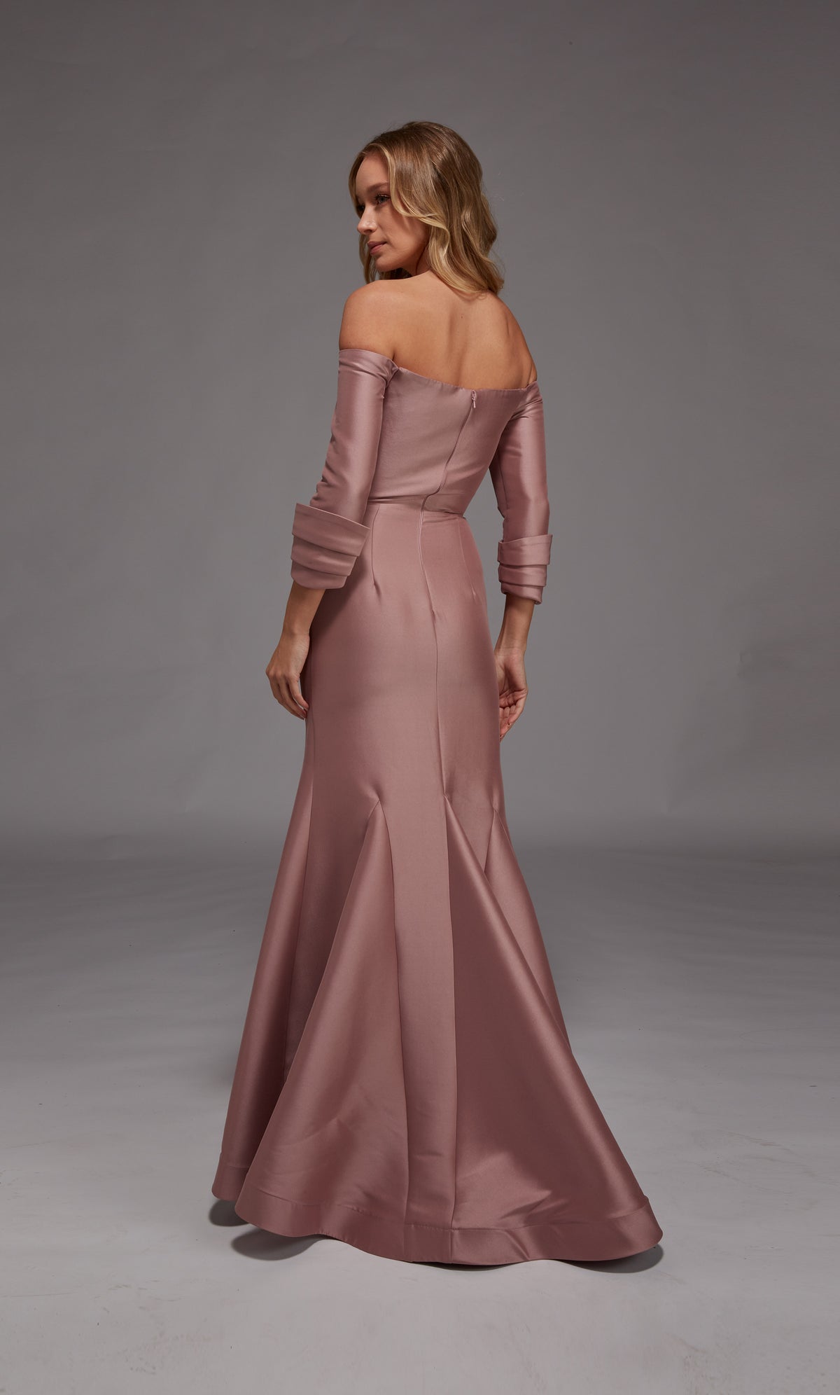 Alyce Paris 27782 ocasião especial fora do decote ombro chic fit n flare vestido