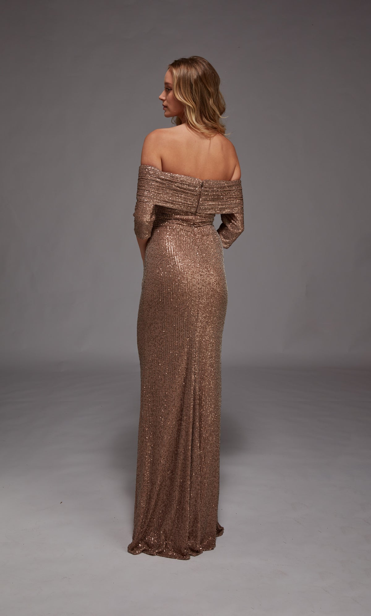 Alyce Paris 27787 Besonderer Anlass vom Schulterausschnitt schimmernd/funkelnde, gerade Kleid