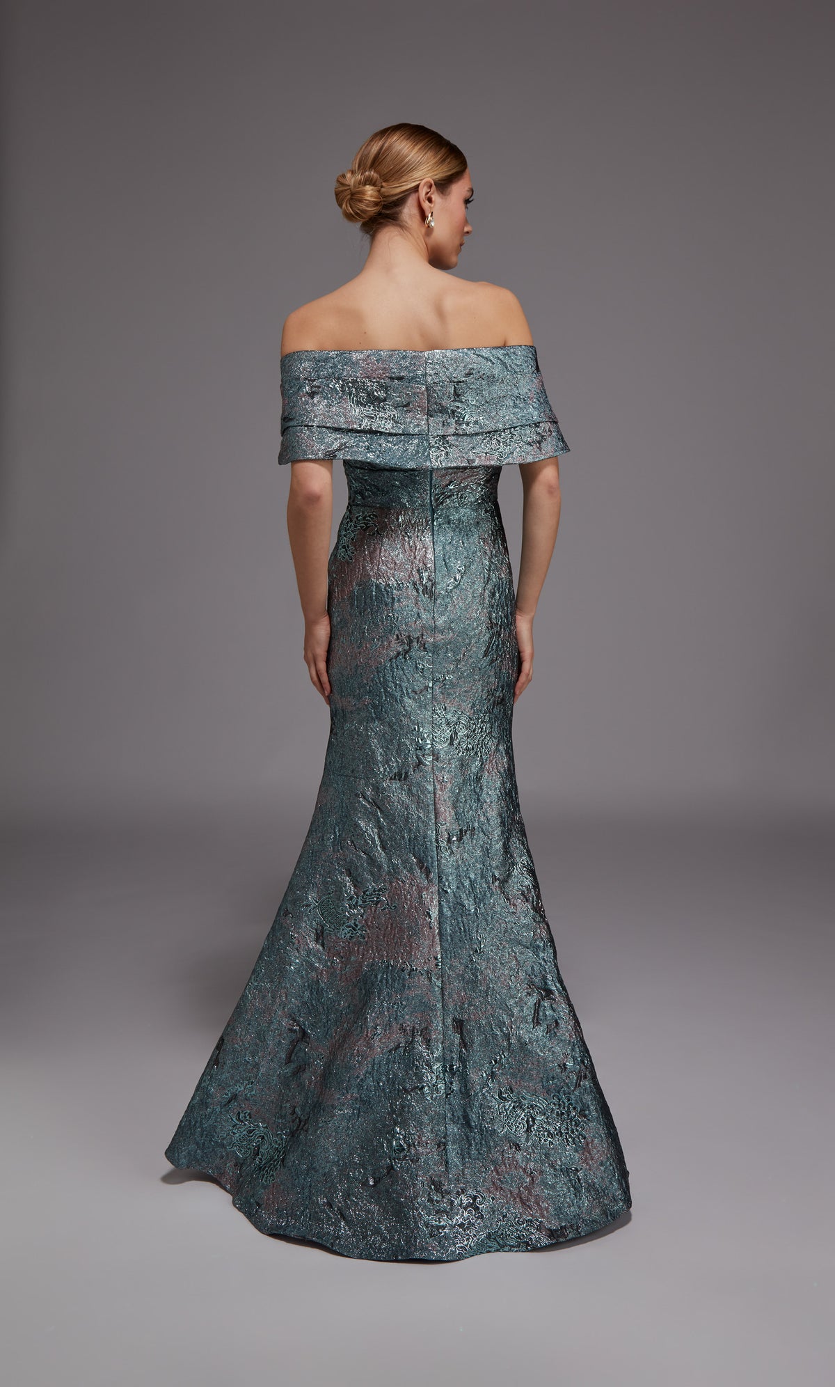 Alyce Paris 27794 ocasião especial fora do decote no ombro Modest Mermaid Dress