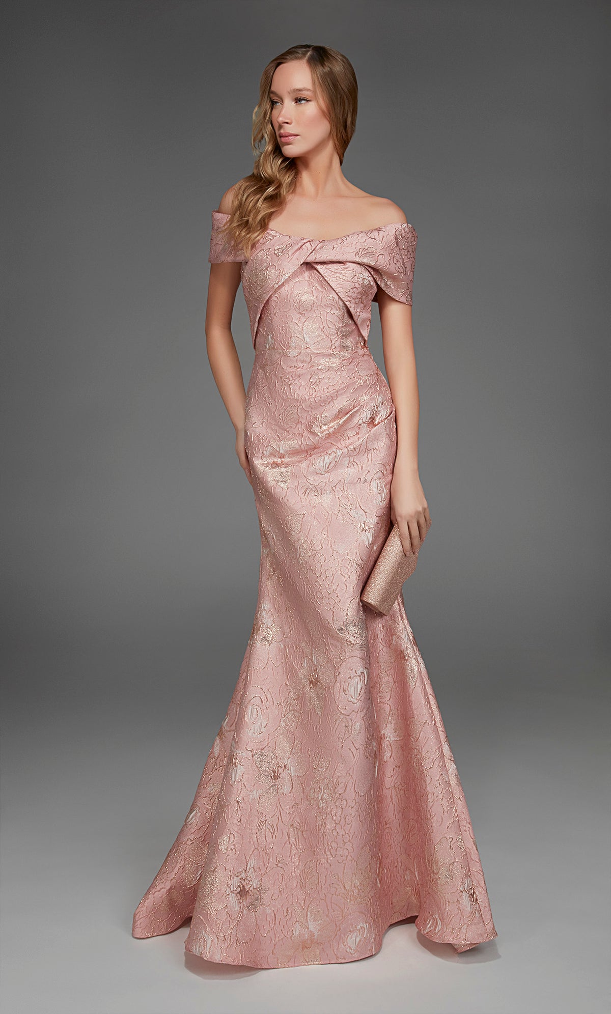 Alyce Paris 27802 Besonderer Anlass vom Schulterausschnitt eleganter Meerjungfrau Kleid