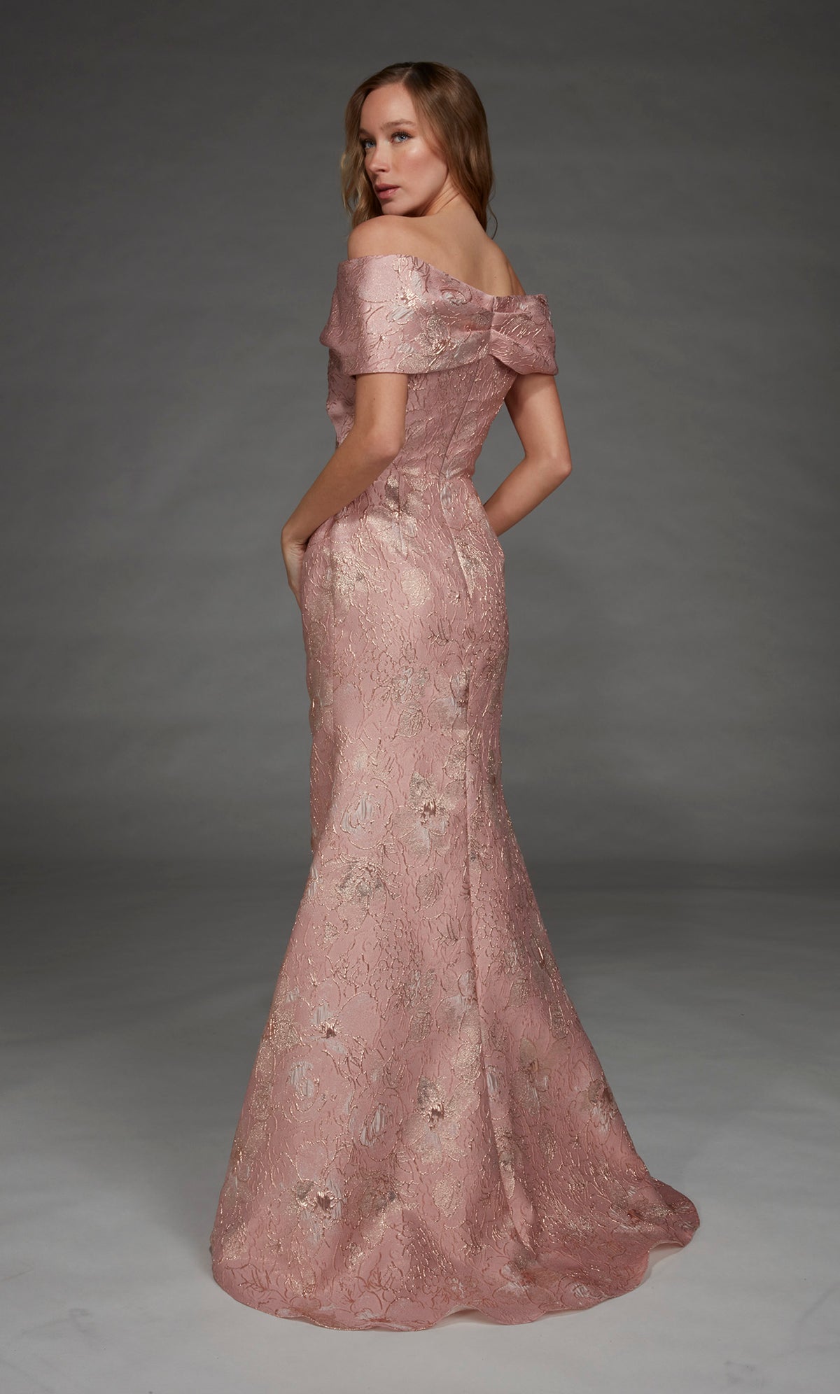 Alyce Paris 27802 Besonderer Anlass vom Schulterausschnitt eleganter Meerjungfrau Kleid