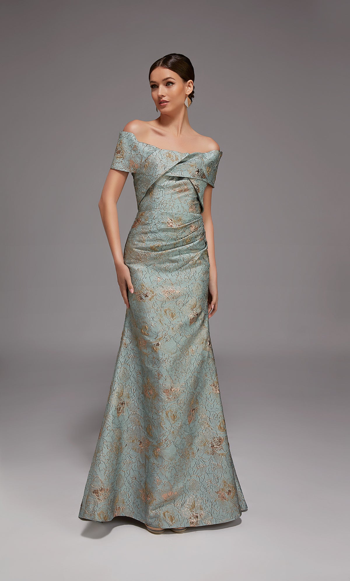 Alyce Paris 27802 Besonderer Anlass vom Schulterausschnitt eleganter Meerjungfrau Kleid