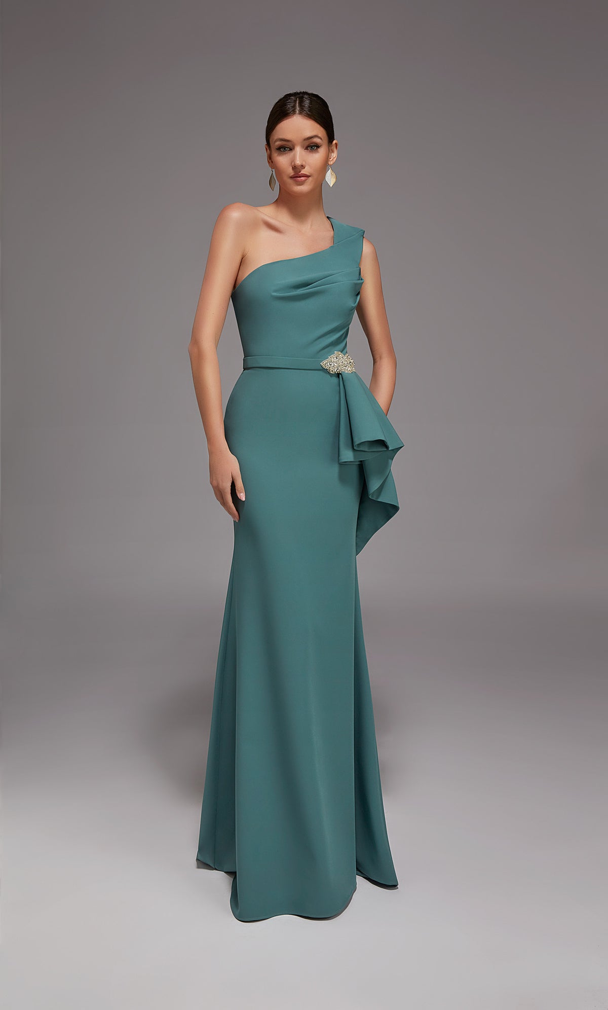 Alyce Paris 27812 Ocasión especial en V-Eckline Chic Wedding Guest Vestido