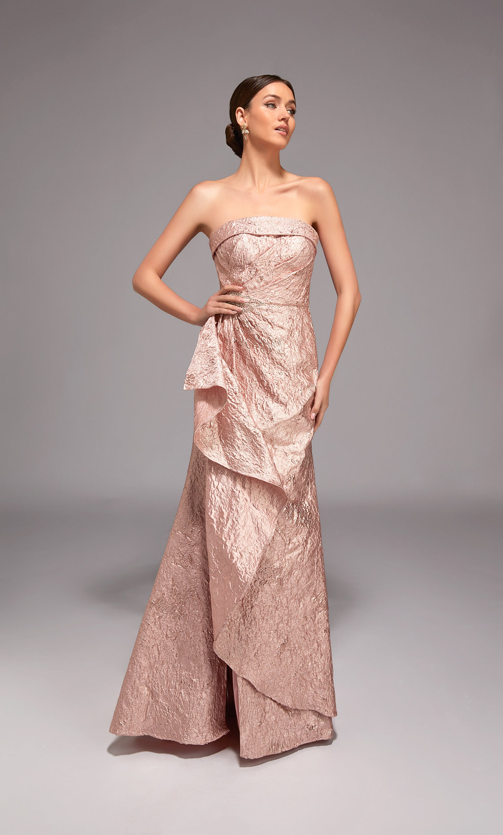 Alyce Paris 27818 Occasion spéciale Encolure sans bretelles Chic Fit and Flare Robe