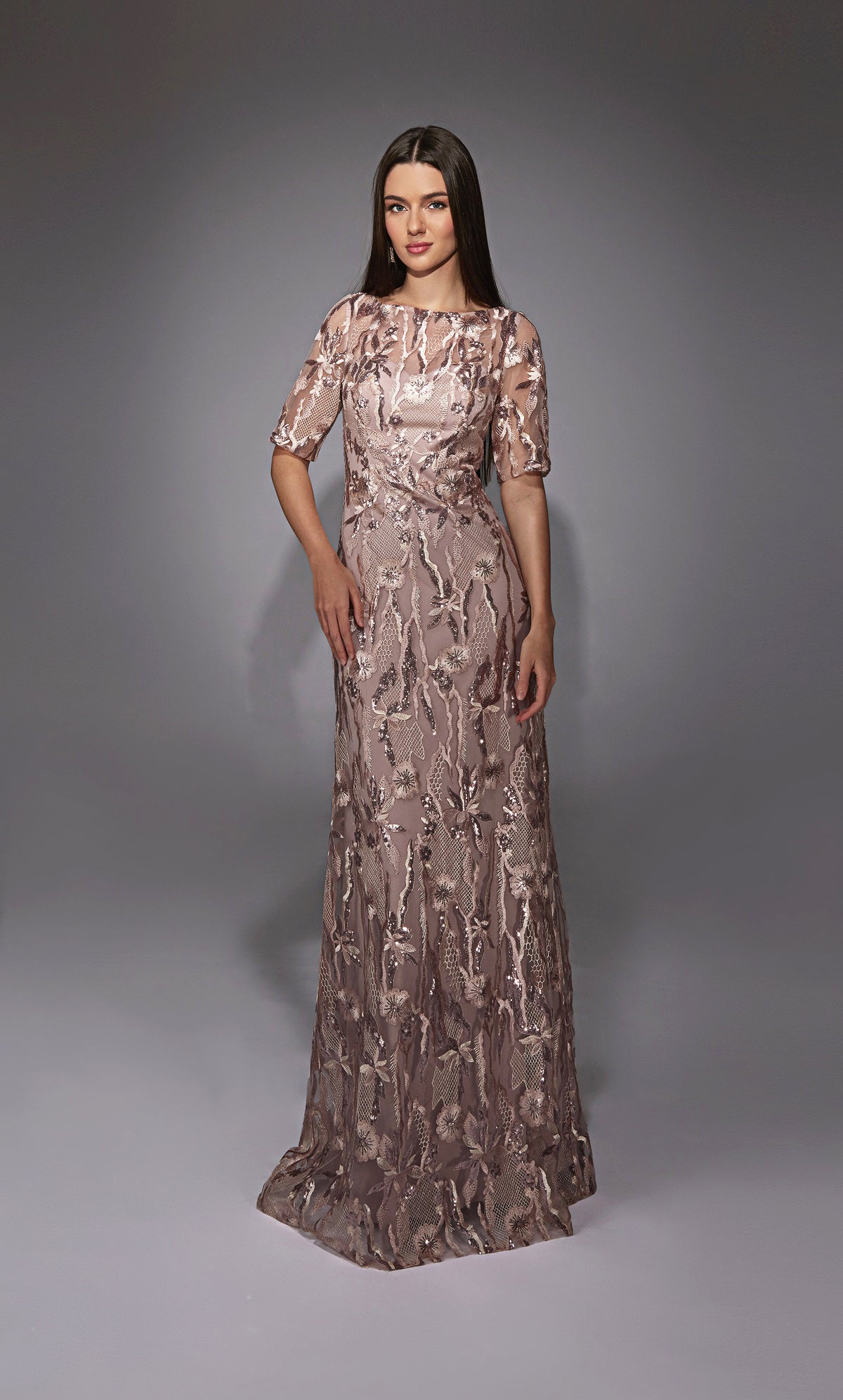 Alyce Paris 27819 Occasion spéciale Collieur illusion Chic Robe droite