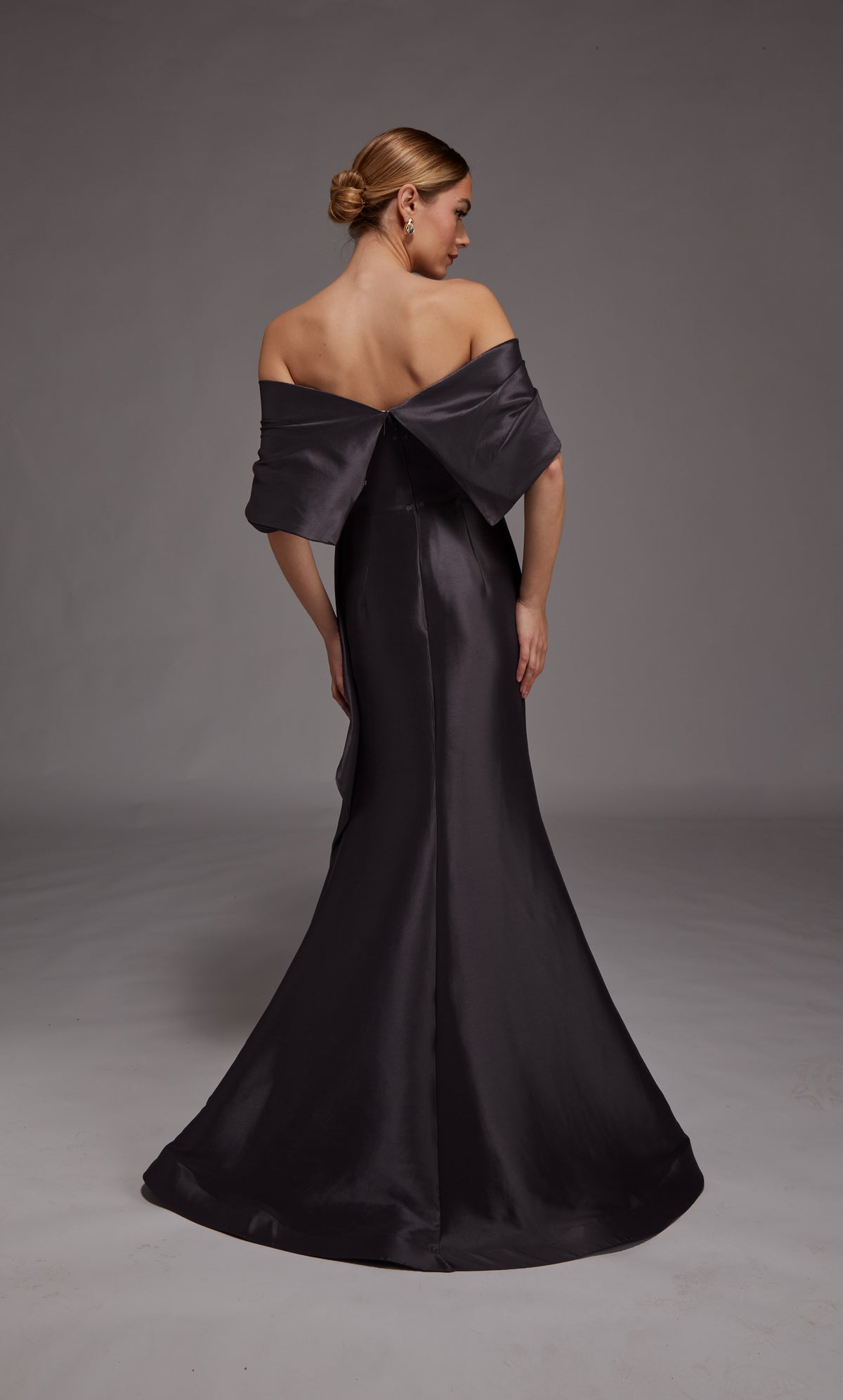 ALYCE PARIS 27822 Occasione speciale dalla scollatura della spalla Abito sirena chic