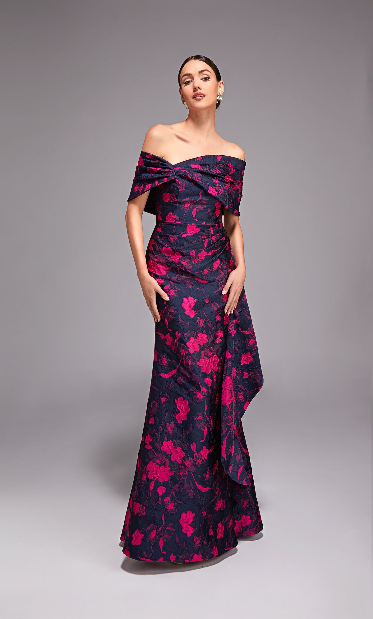 Alyce Paris 27832 Ocasión especial fuera del hombro Elegant Fit N Flare Vestido