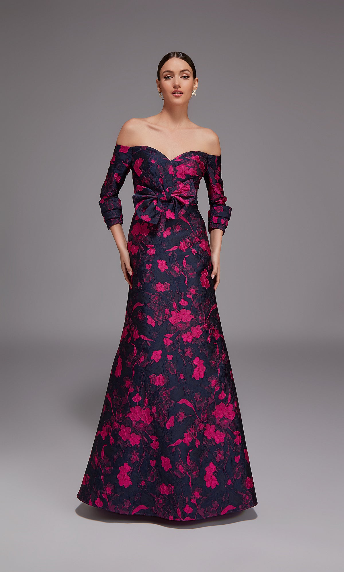 Alyce Paris 27833 Ocasión especial fuera del hombro Elegante un vestido de línea