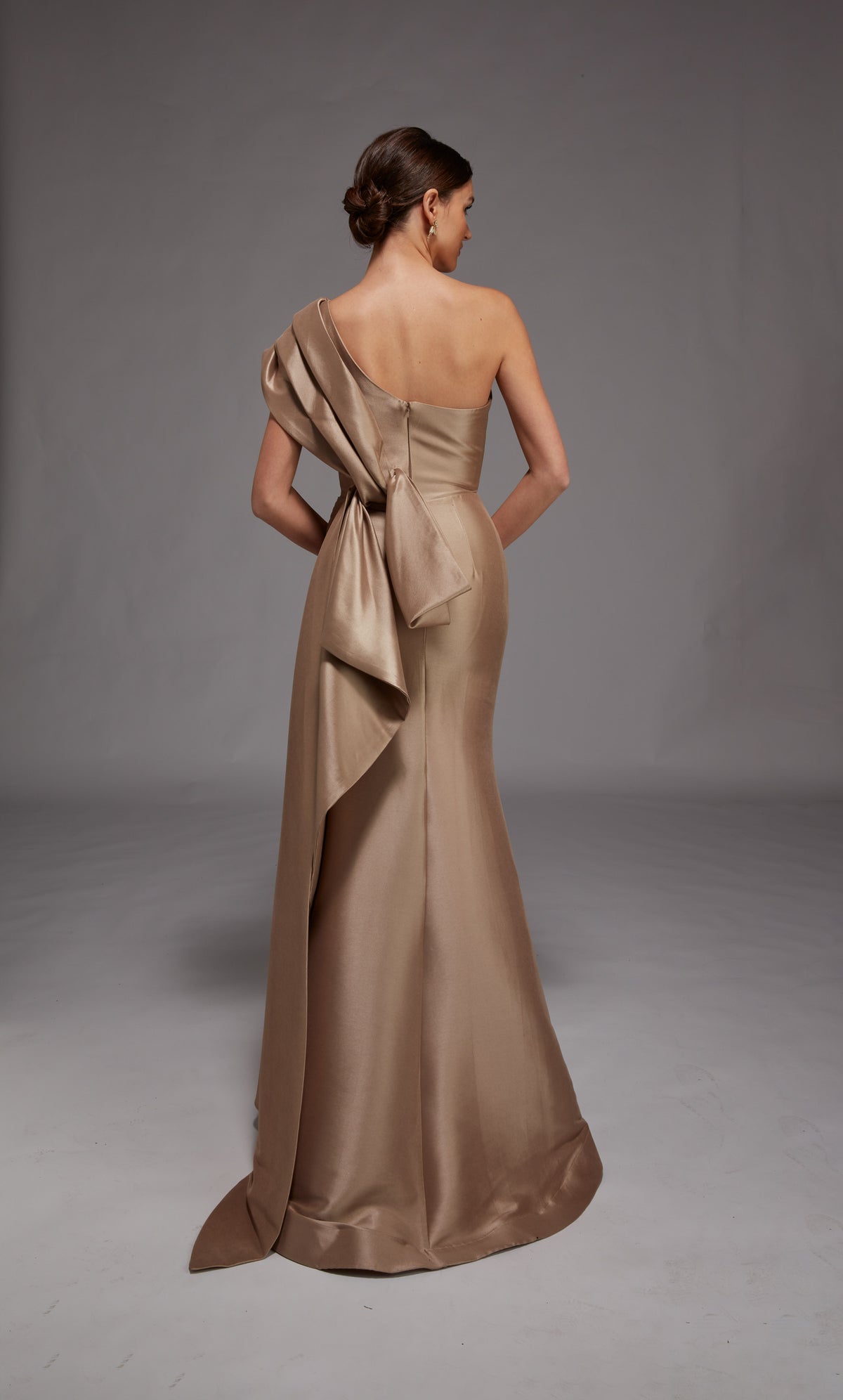 Alyce Paris 27838 Occasion spéciale Un décolleté d'épaule ruché/drapé Fit n Flare Robe