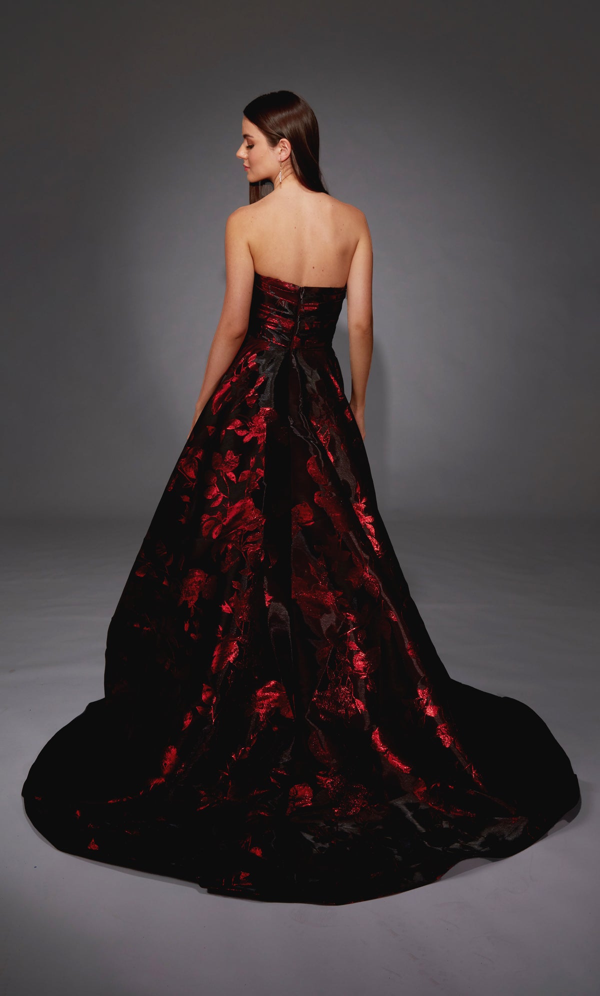 ALYCE Paris 27862 Vestido de línea A con escote sin tirantes para ocasiones especiales