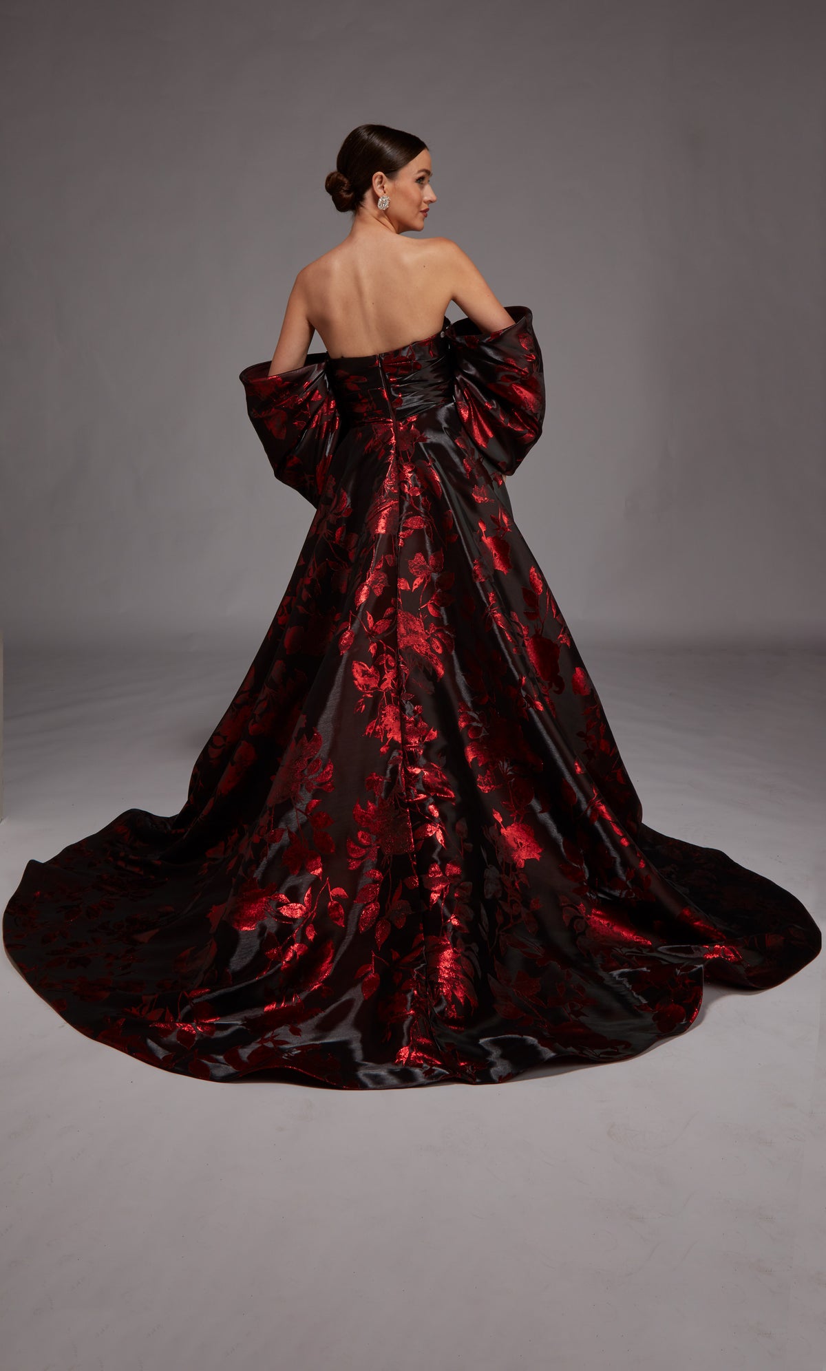 Alyce Paris 27862 Ocasião Especial de decote sem alças Treine um vestido de linha