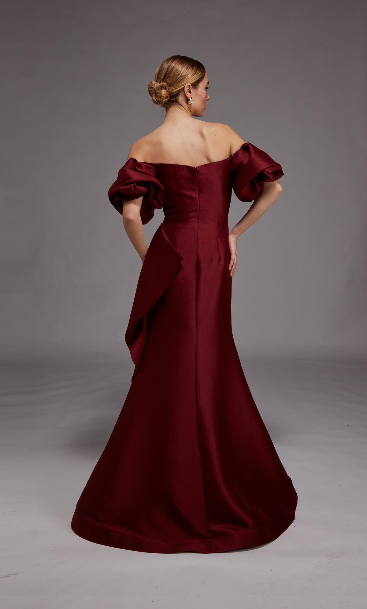 Alyce Paris 27863 Ocuidad especial fuera del hombro Ruchada/Drapeado Vestido recto