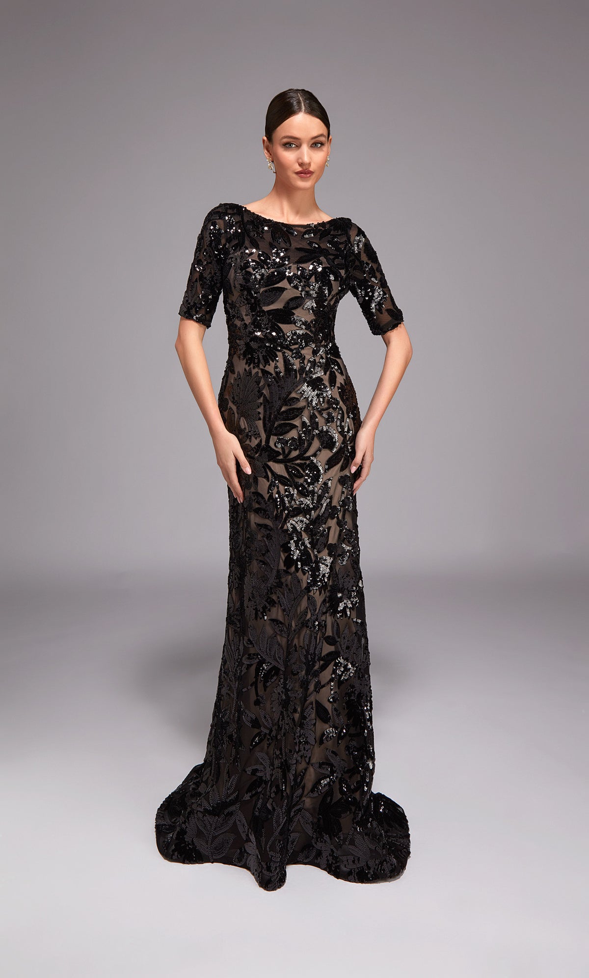 Alyce Paris 27876 Occasion spéciale décolleté coupé la robe droite ornée