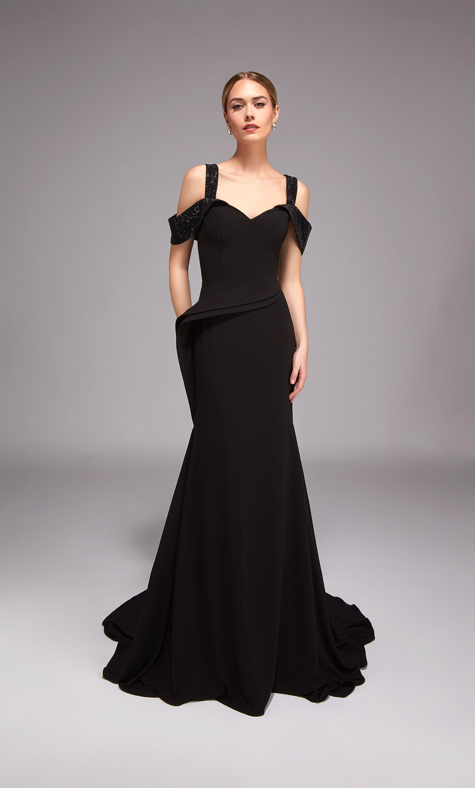 Alyce Paris 27878 Occasion spéciale au large de l'épaule Robe de sirène chic