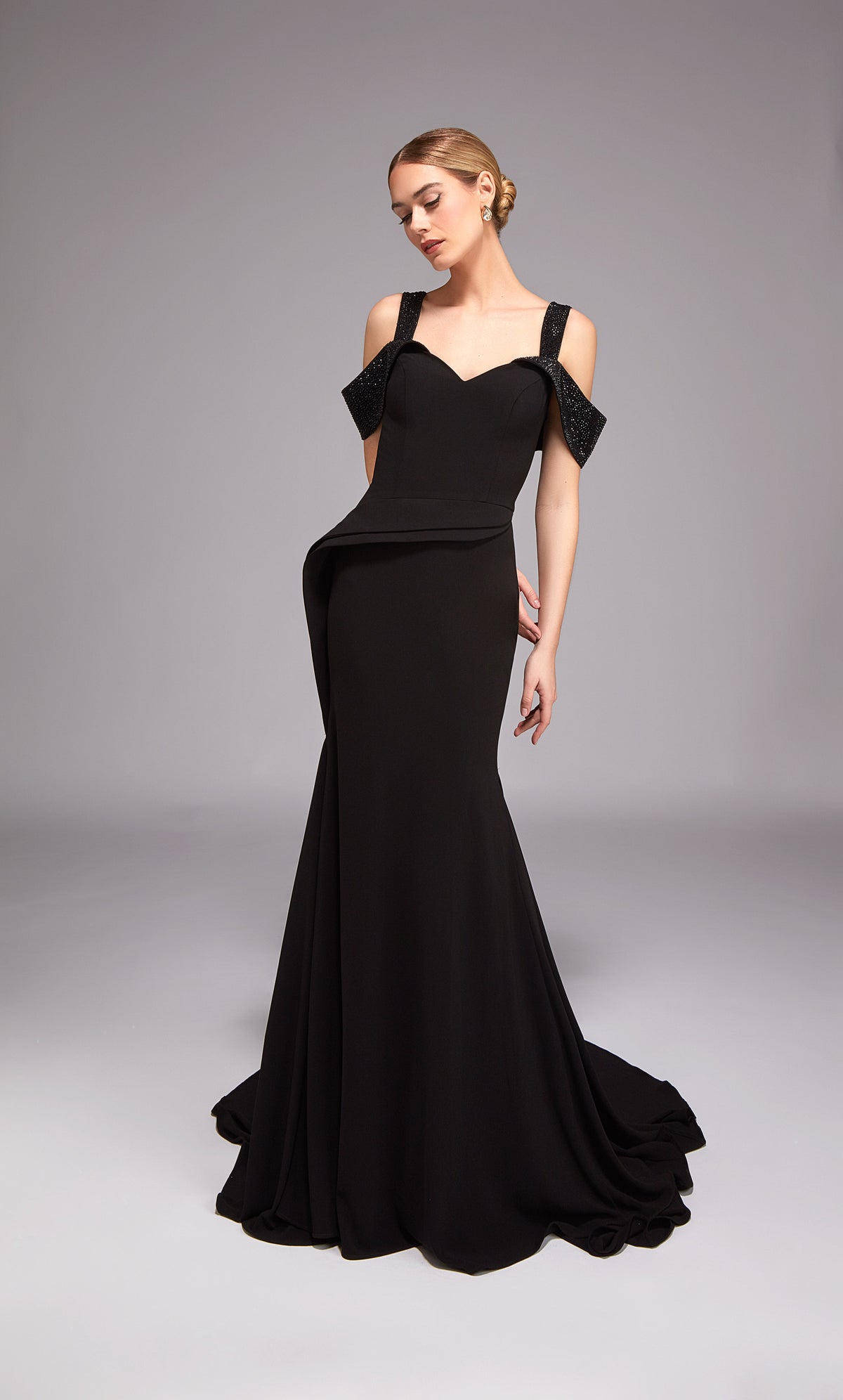 Alyce Paris 27878 Ocasión especial fuera del hombro Vestido de sirena elegante