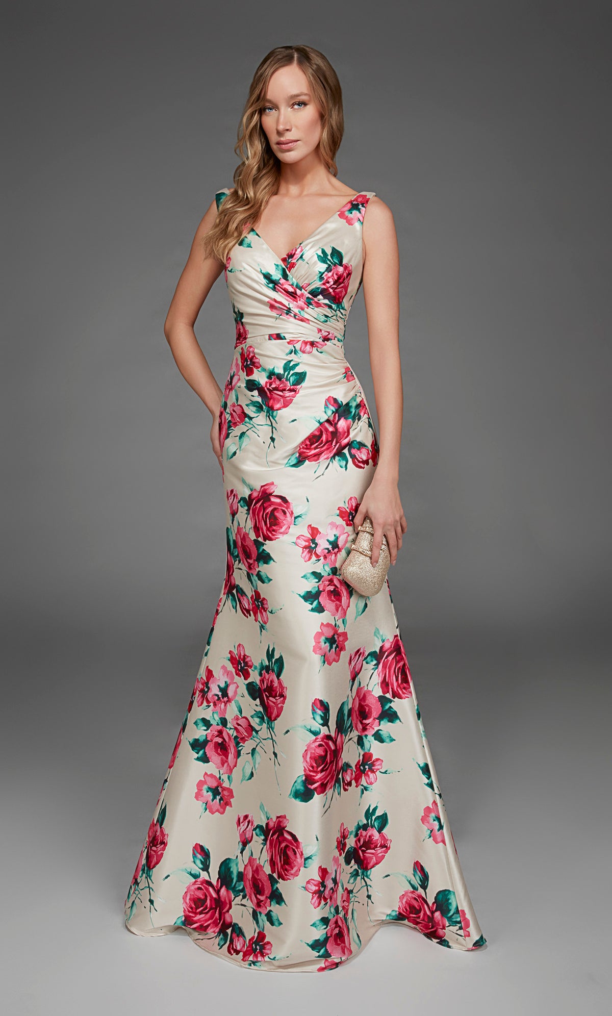 ALYCE Paris 27917 Special Occasion V-neckline Sexy A Line Dress