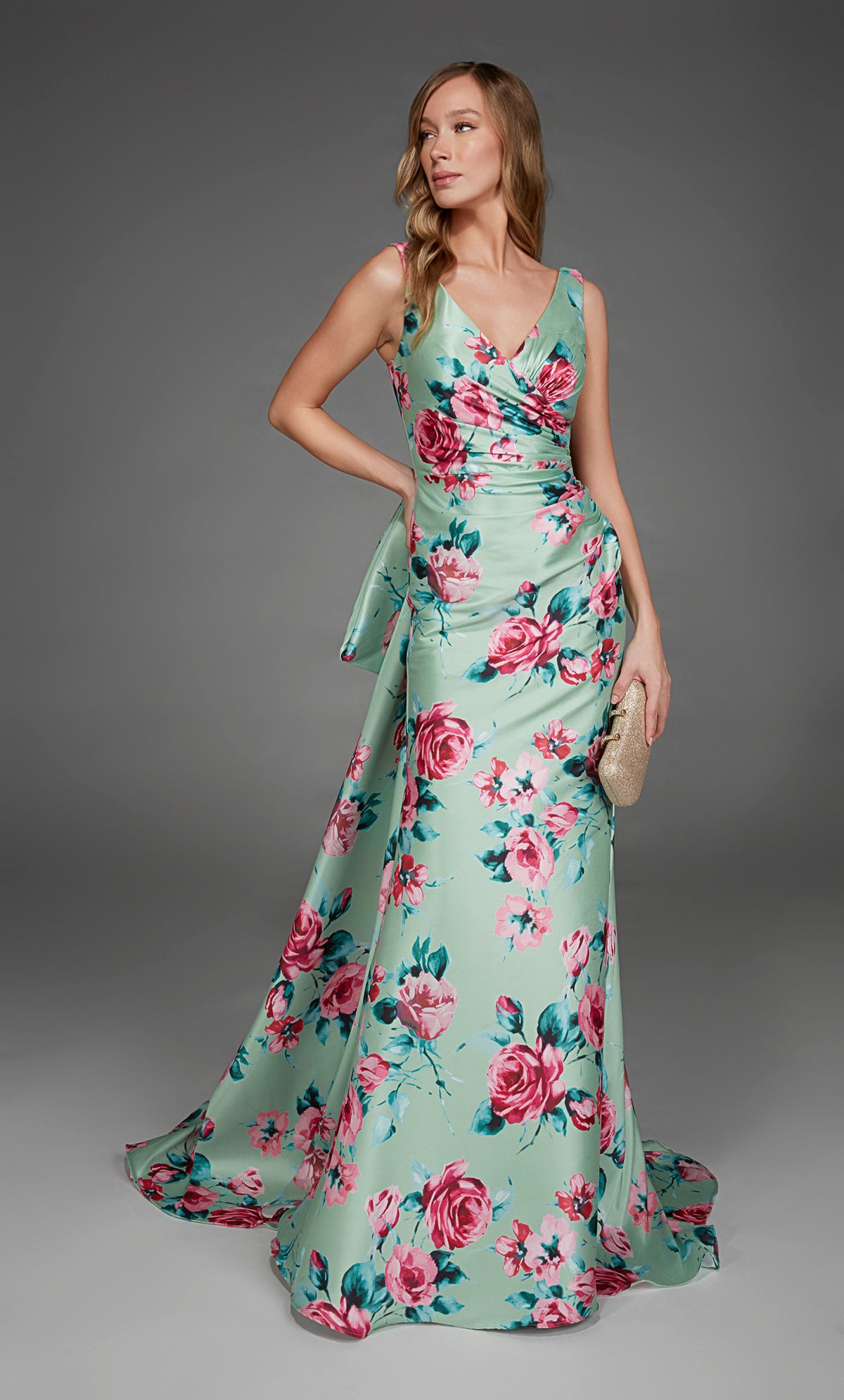 ALYCE Paris 27917 Special Occasion V-neckline Sexy A Line Dress