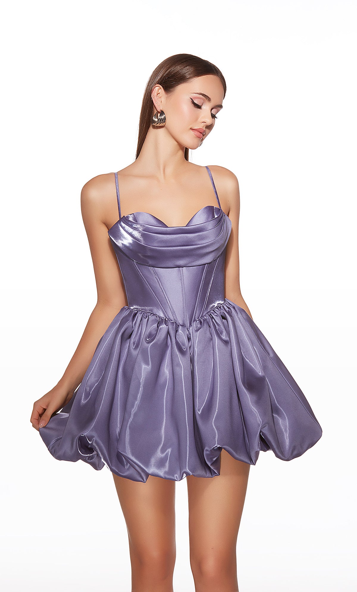 Alyce Paris 30012 HOMECOMING Corto Sweetheart Escote Corsé Mermaid Vestido