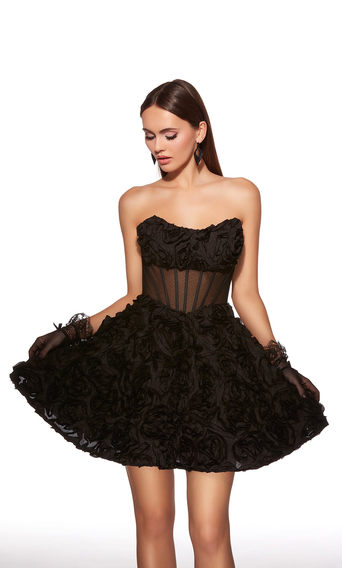 Alyce Paris 30079 Homecoming Short Scoop Ausschnitt Elegant A Line Kleid