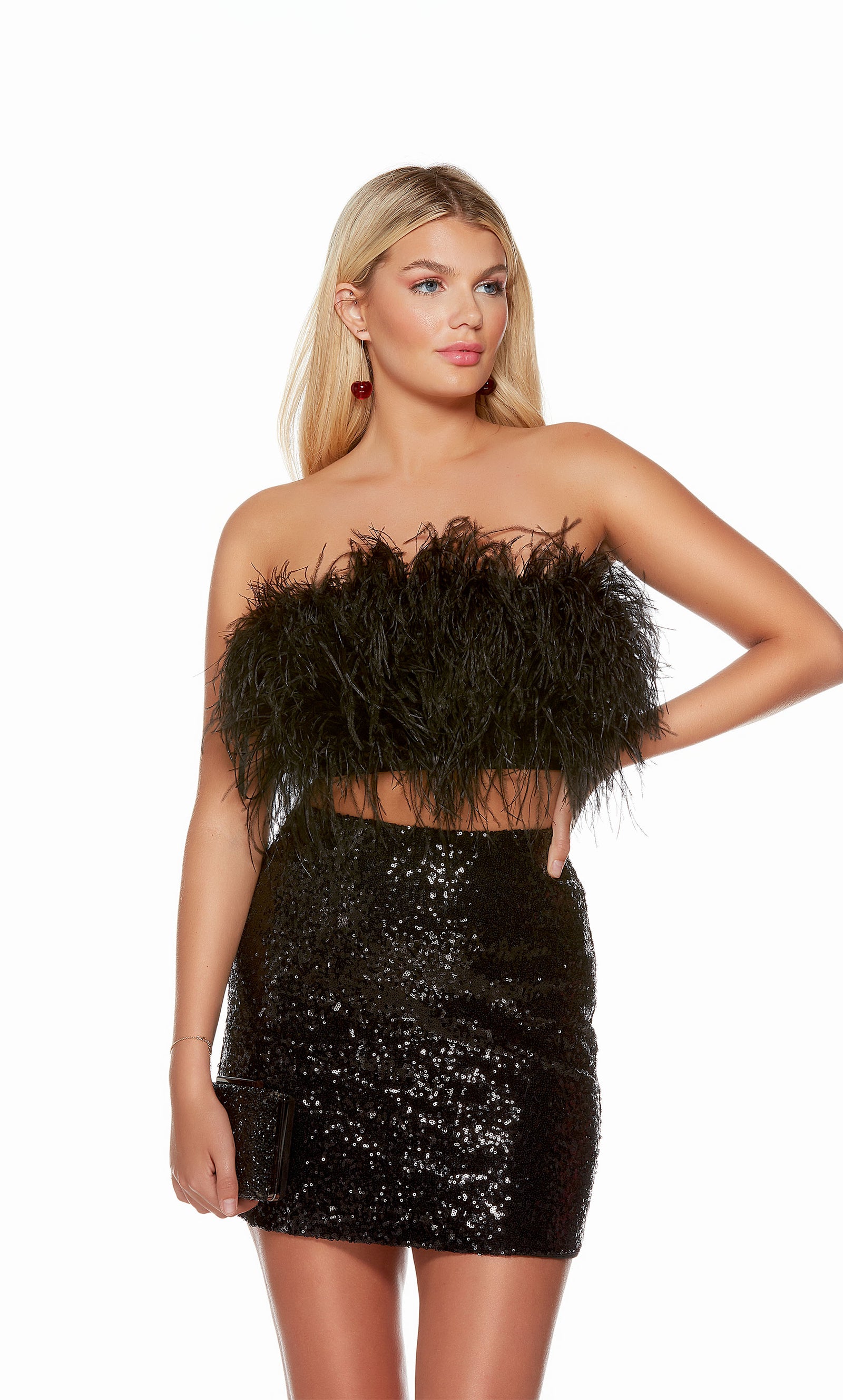 ALYCE Paris 4791 Homecoming Short Strapless Two-piece Dress