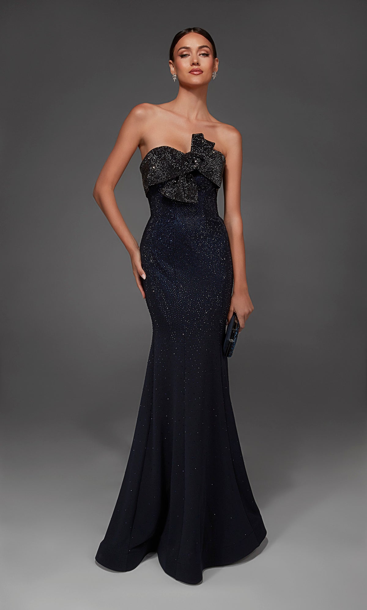 ALYCE Paris 55019 Special Occasion Strapless Neckline Shimmery/sparkly Mermaid Dress