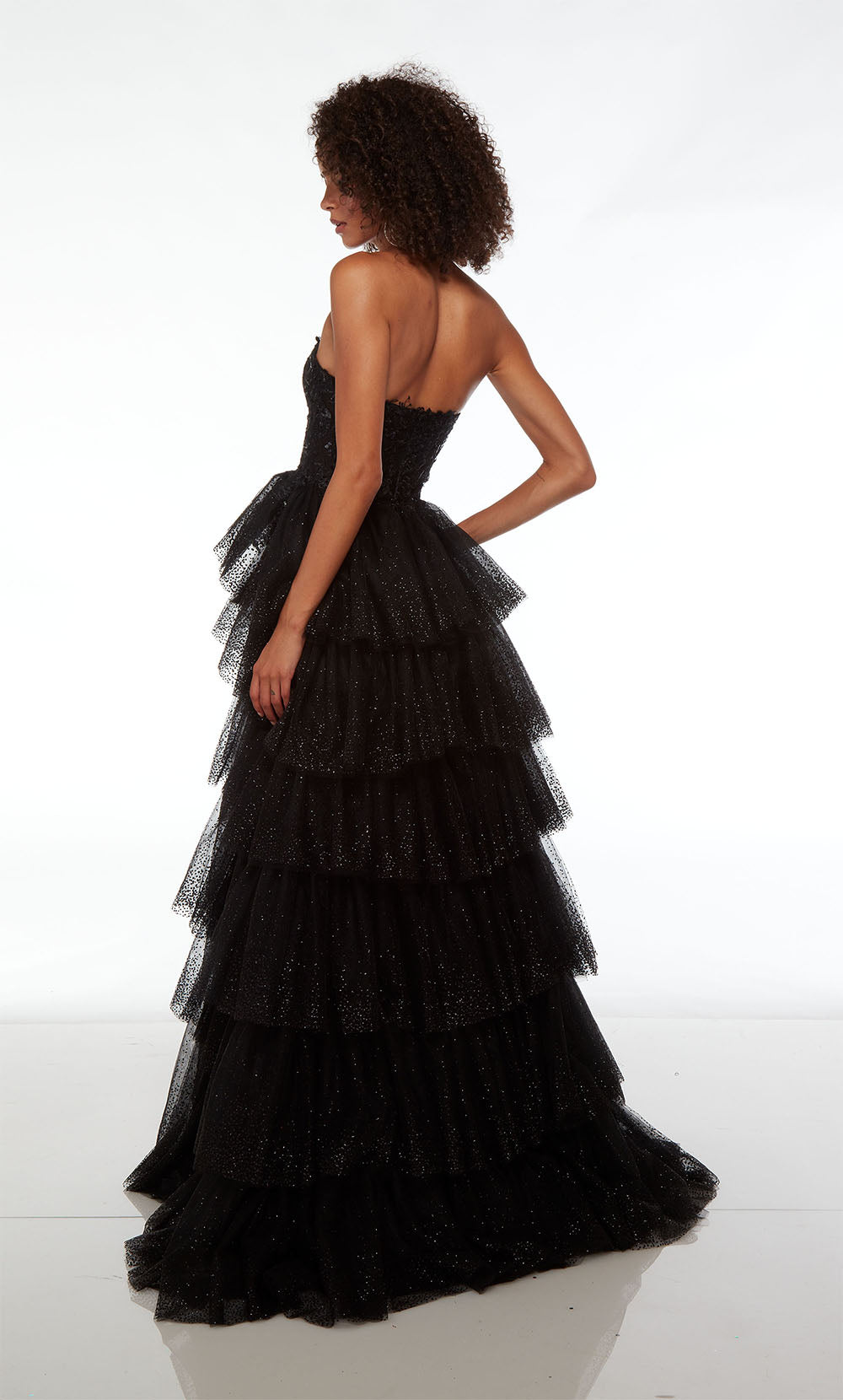 ALYCE Paris 61525 Alyce Long Sweetheart Neckline Ruffles Ballgown Dress
