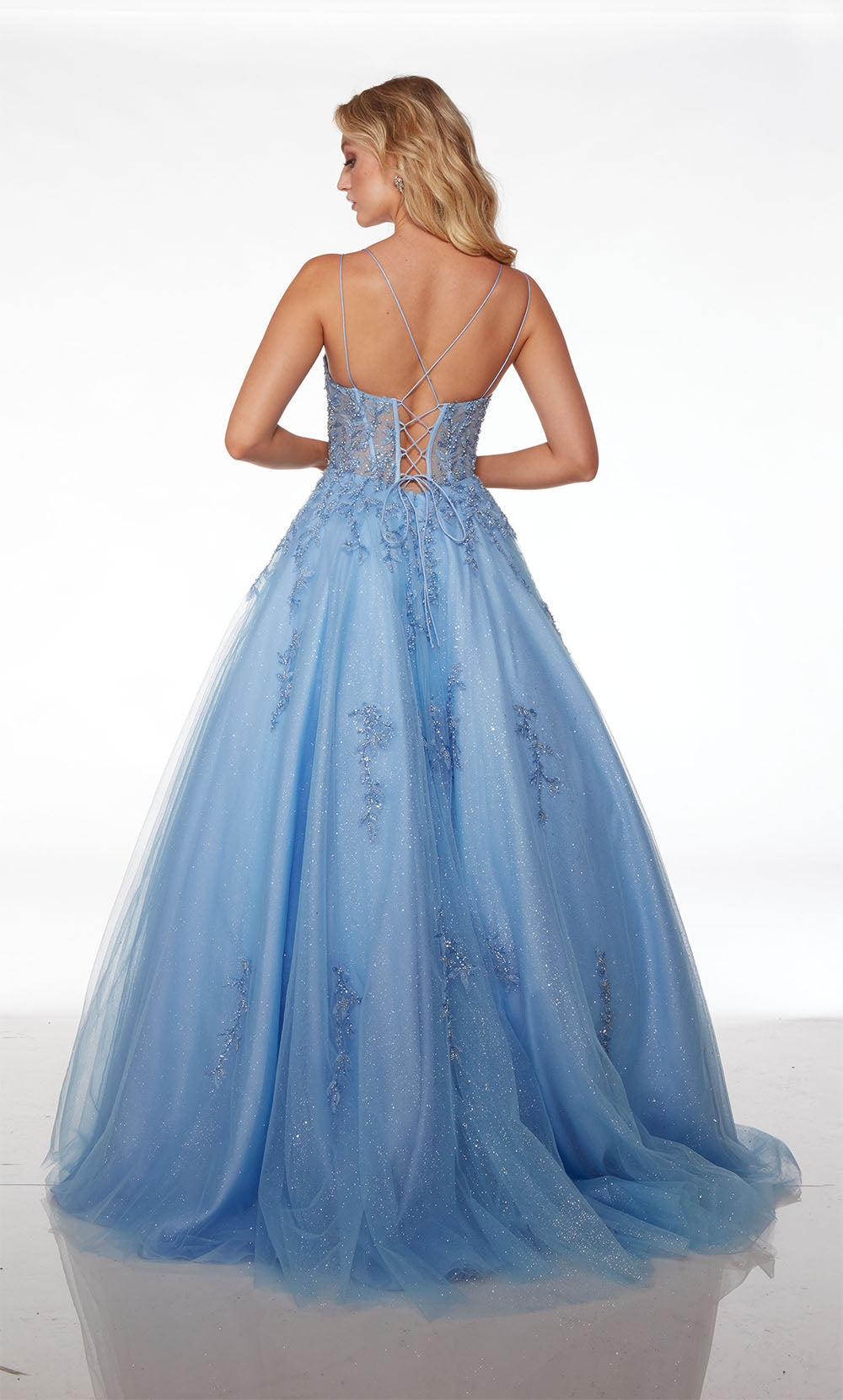 ALYCE Paris 61633 Alyce Long Plunging Elegant Ballgown Dress