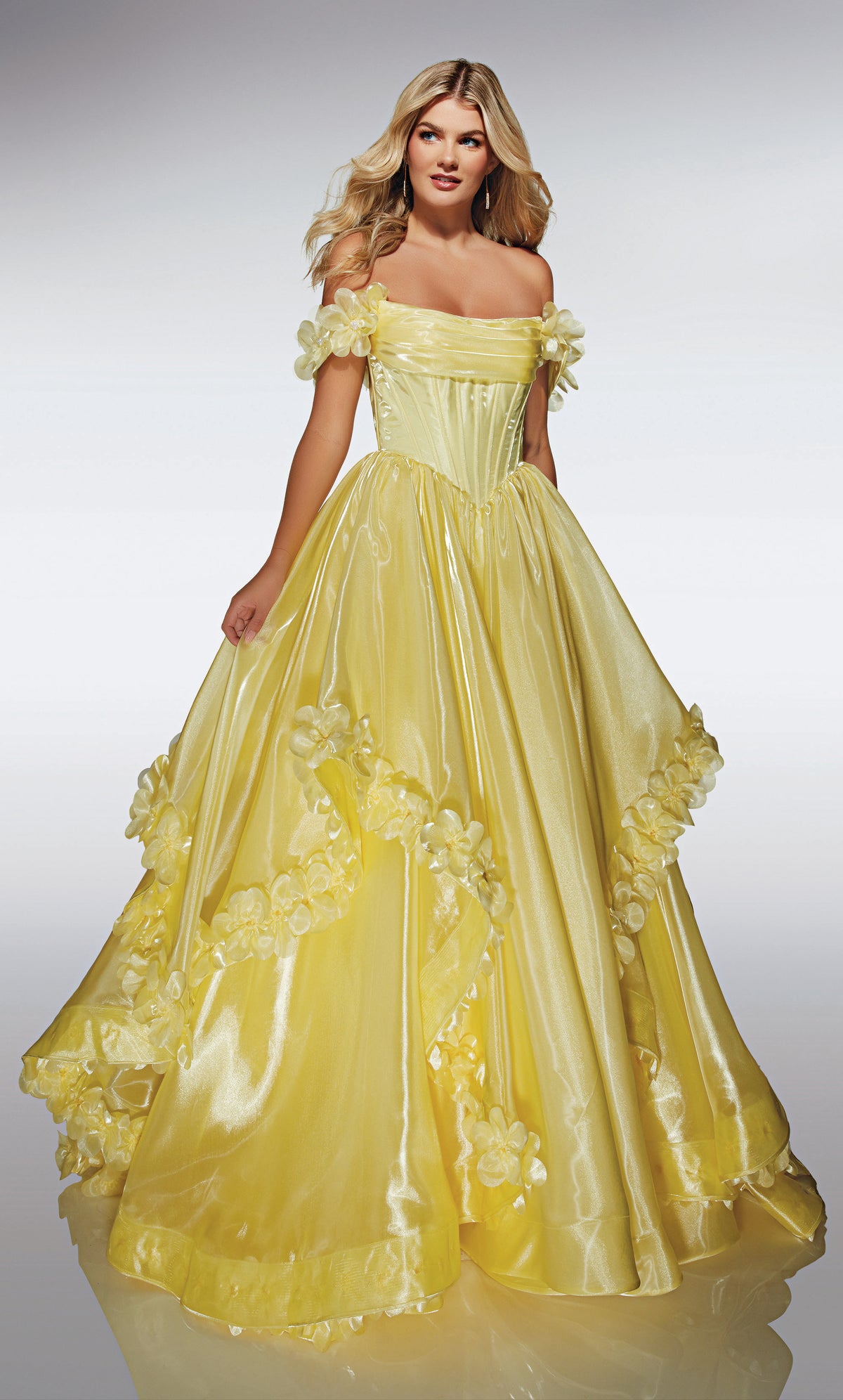 ALYCE Paris 62014 Alyce Long Cowl Neckline Elegant Ballgown Dress