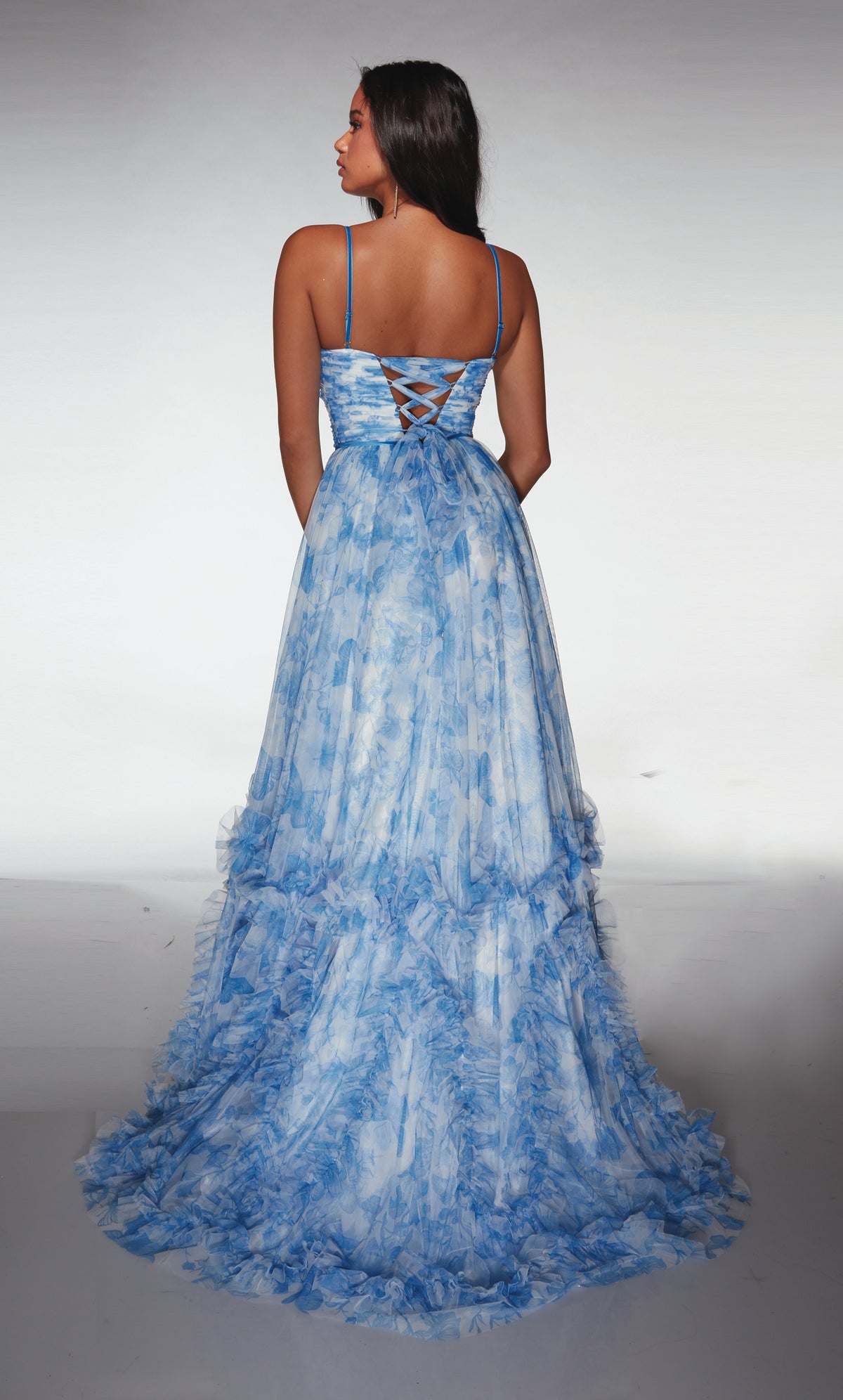 ALYCE Paris 62078 Alyce Long Sweetheart Neckline Ruched/draped A Line Dress