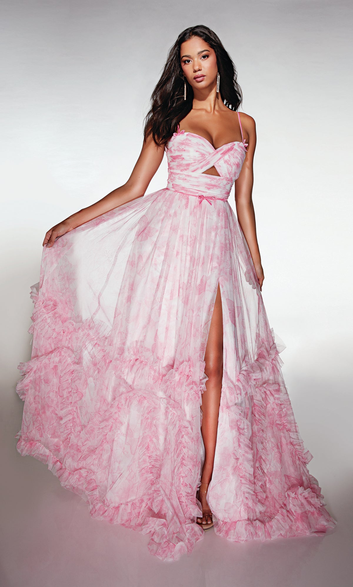 ALYCE Paris 62078 Alyce Long Sweetheart Neckline Ruched/draped A Line Dress