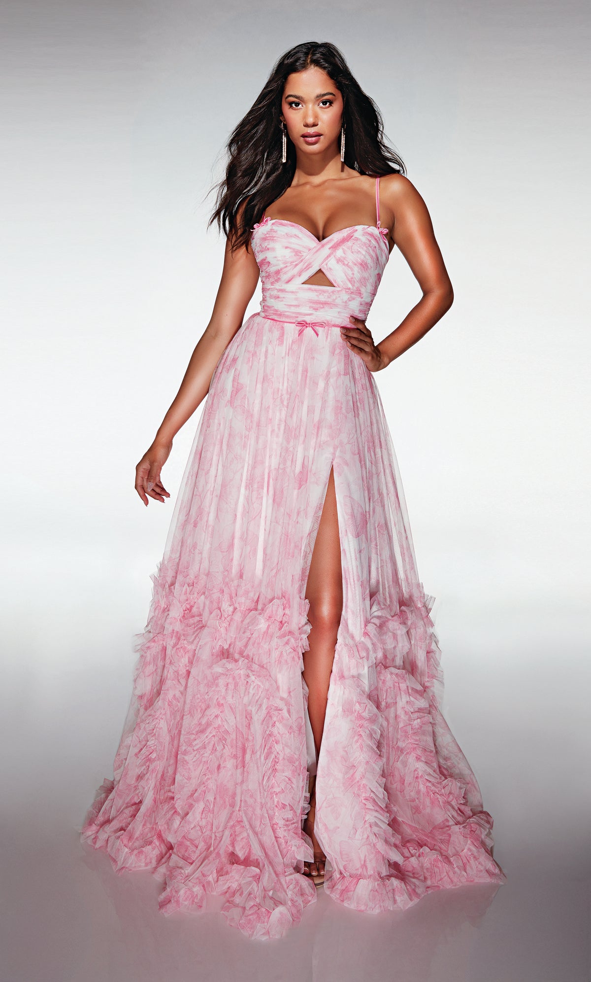 ALYCE Paris 62078 Alyce Long Sweetheart Neckline Ruched/draped A Line Dress