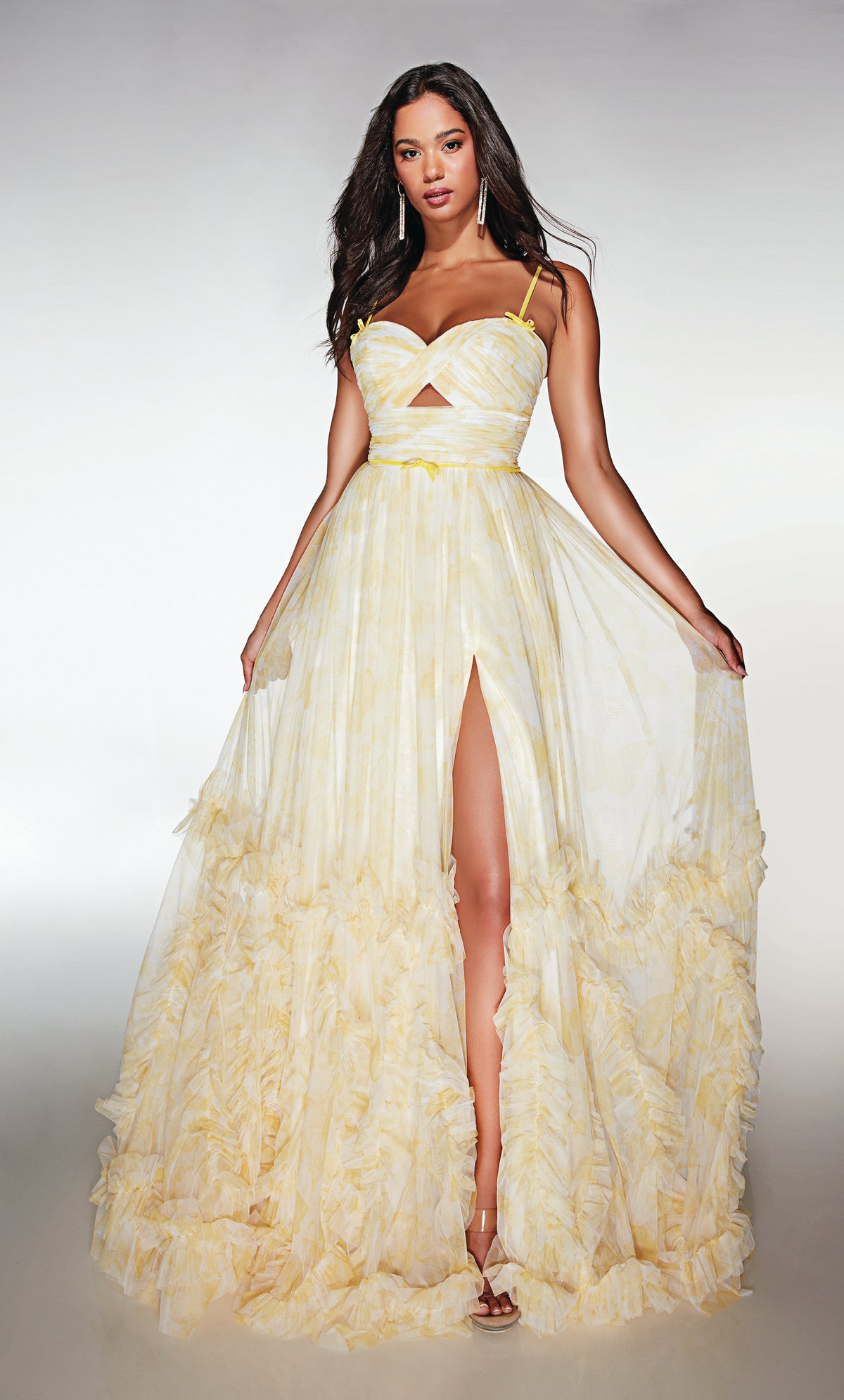 ALYCE Paris 62078 Alyce Long Sweetheart Neckline Ruched/draped A Line Dress