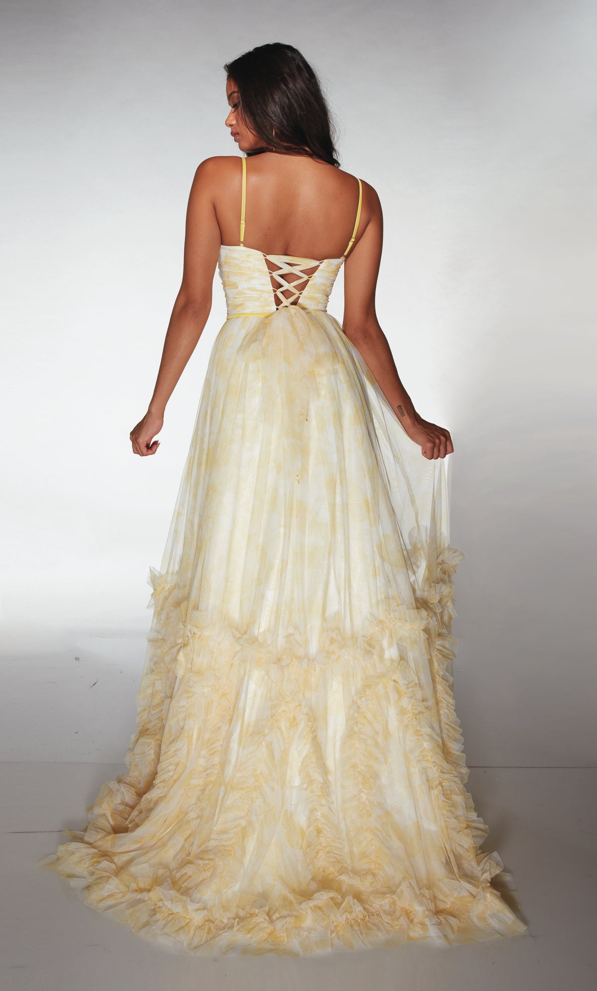 ALYCE Paris 62078 Alyce Long Sweetheart Neckline Ruched/draped A Line Dress